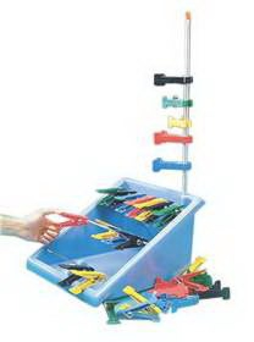 Alimed - 2970000760 Finger Pinch Exerciser Set Yellow / Red / Green / Blue / or Black 1 to 8 lbs. Resistance