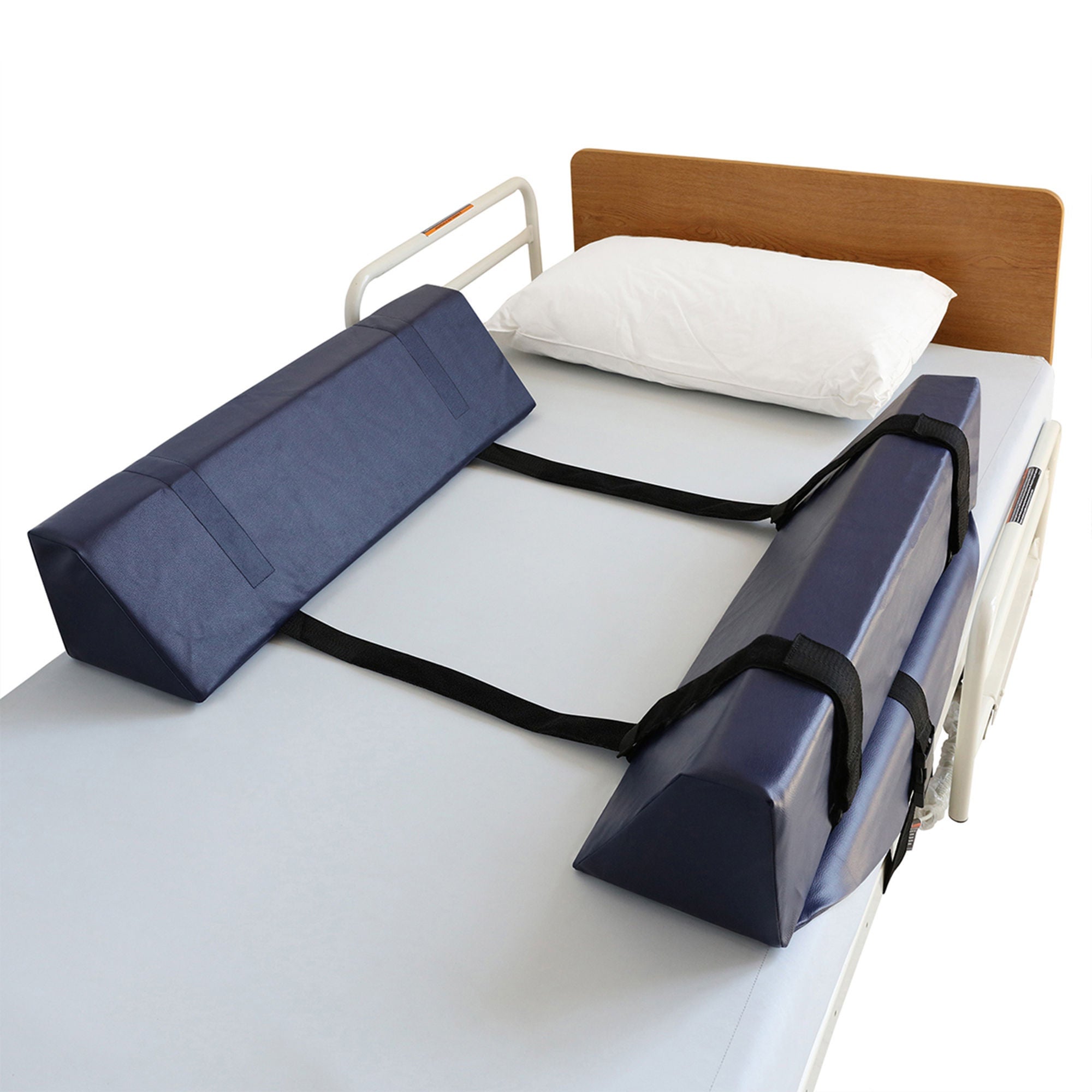 New York Orthopedic - 9912-42 Roll-Control Bed Bolster NYOrtho™ 8 W X 42 L X 7 H Inch Foam Hook and Loop Strap Fastening