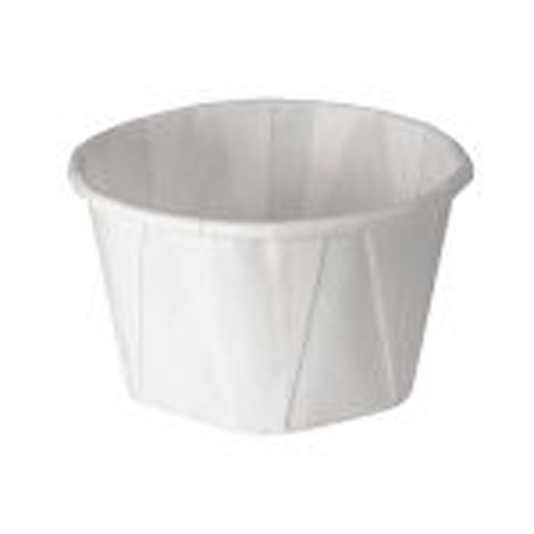 RJ Schinner Co - 325-2050 Souffle Cup Solo® 3.25 oz. Paper White Disposable