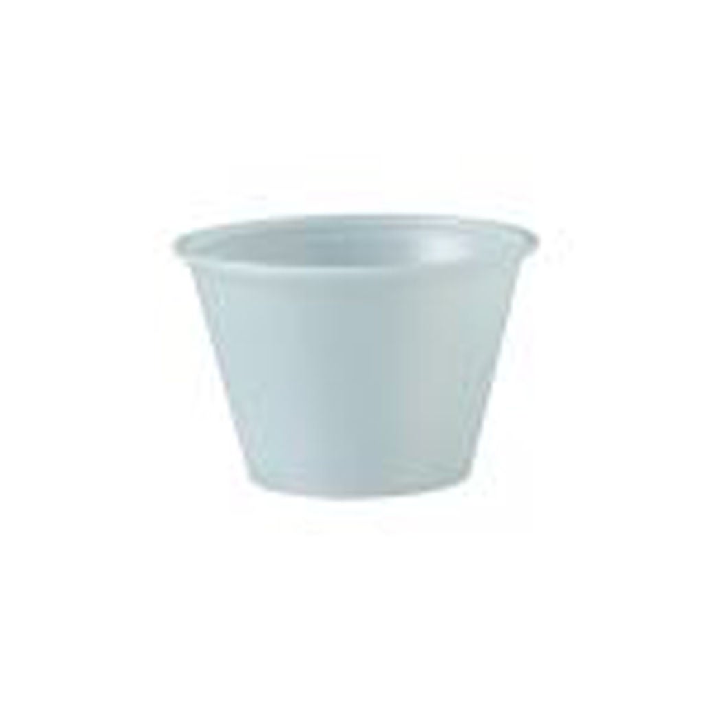 RJ Schinner Co - P250N Souffle Cup Solo® 2.5 oz. Plastic Translucent Disposable
