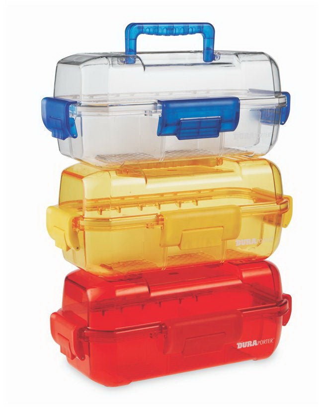 Fisher Anatomical - 12006952 Fisherbrand™ DuraPorter™ Transport Box 17.14 X 20.95 X 38.73 cm, Yellow For 13 and 16 mm Tubes in a 72-place Rack