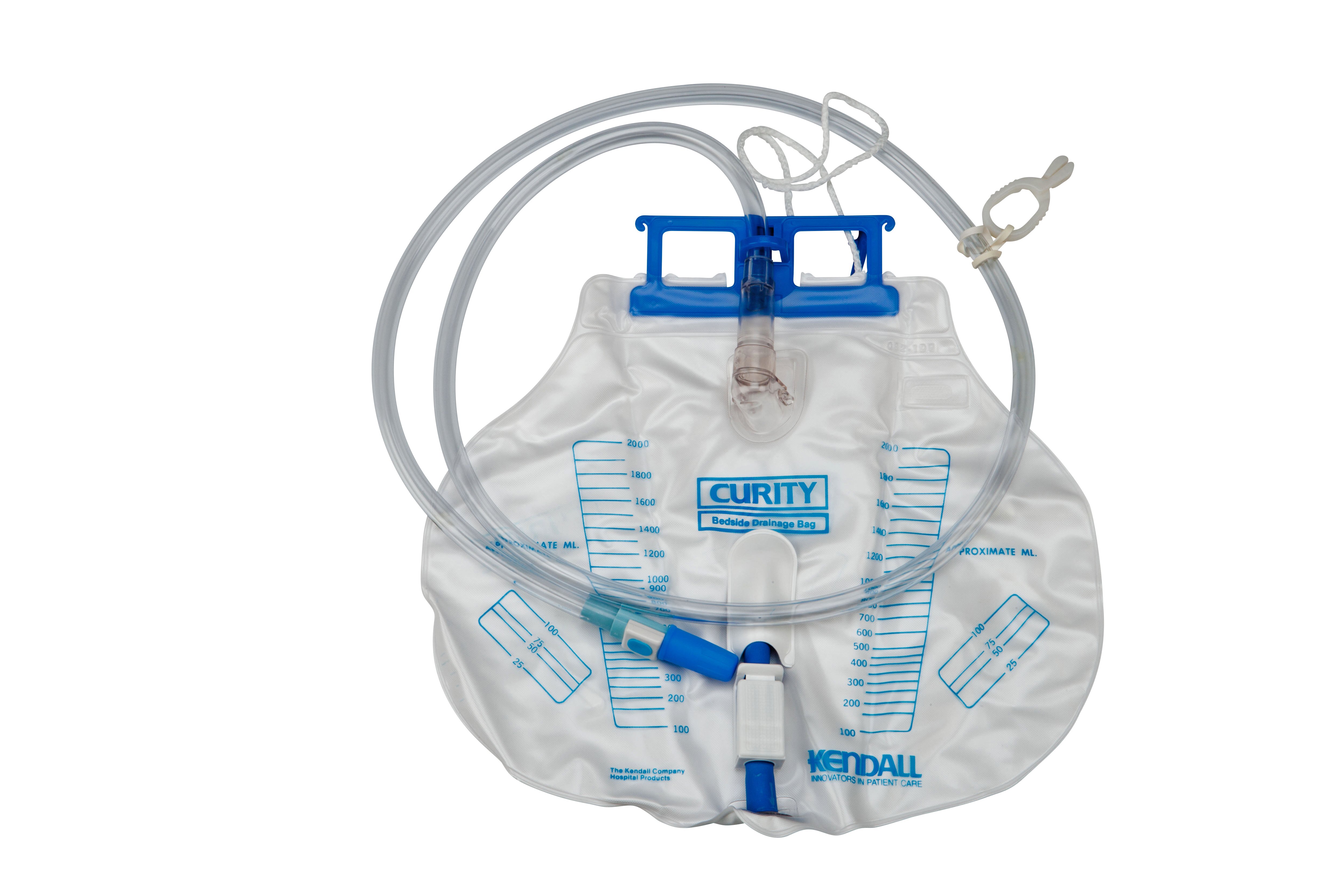 Cardinal 3057 - Dover™ Urinary Drainage Bag, 2000mL, Bed Hook - 1/Each, 20/Case