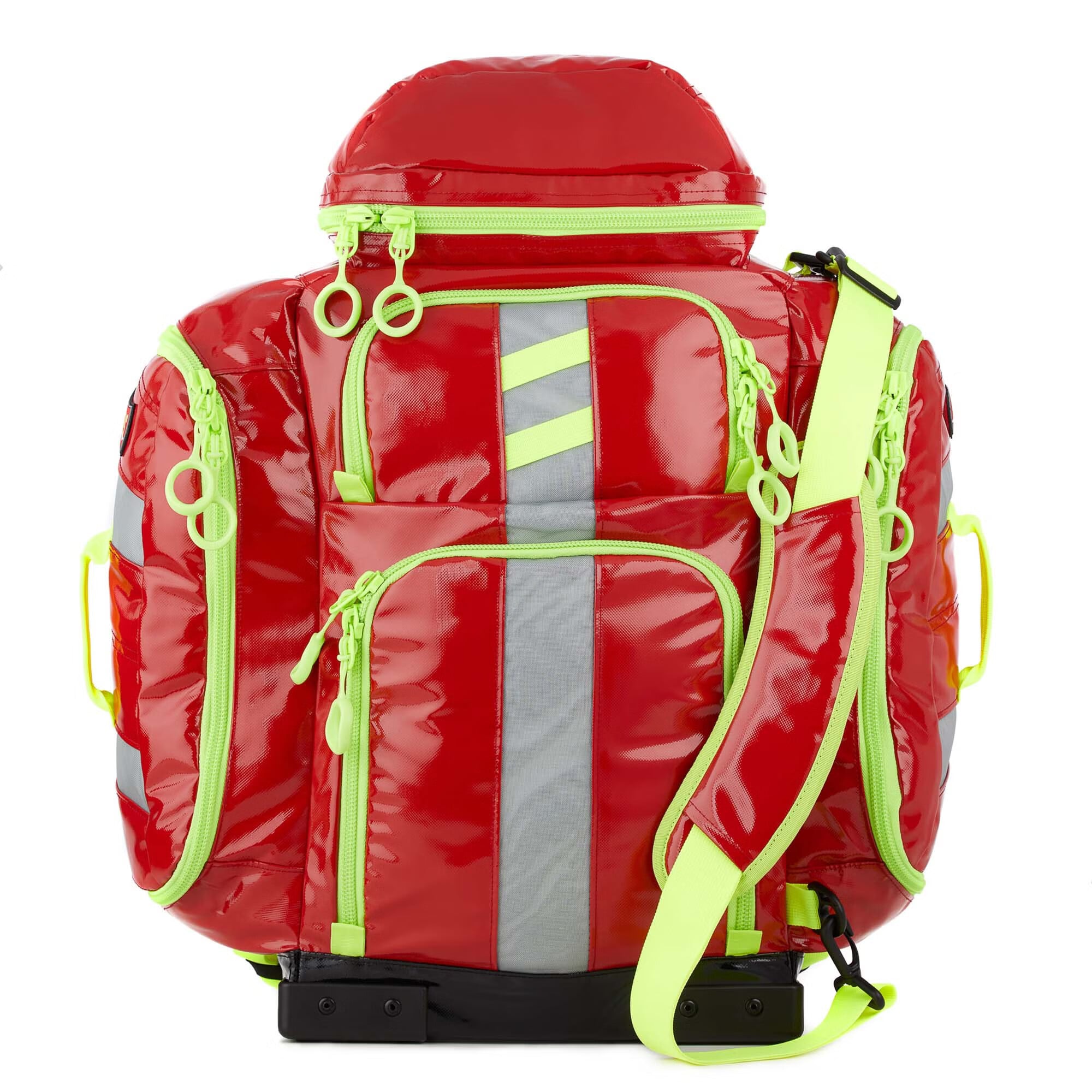 StatPacks Inc - G35005RE EMS Perfusion Backpack Statpack G3 Orange / Yellow Nylon 22 H X 17 W X 8 D Inch