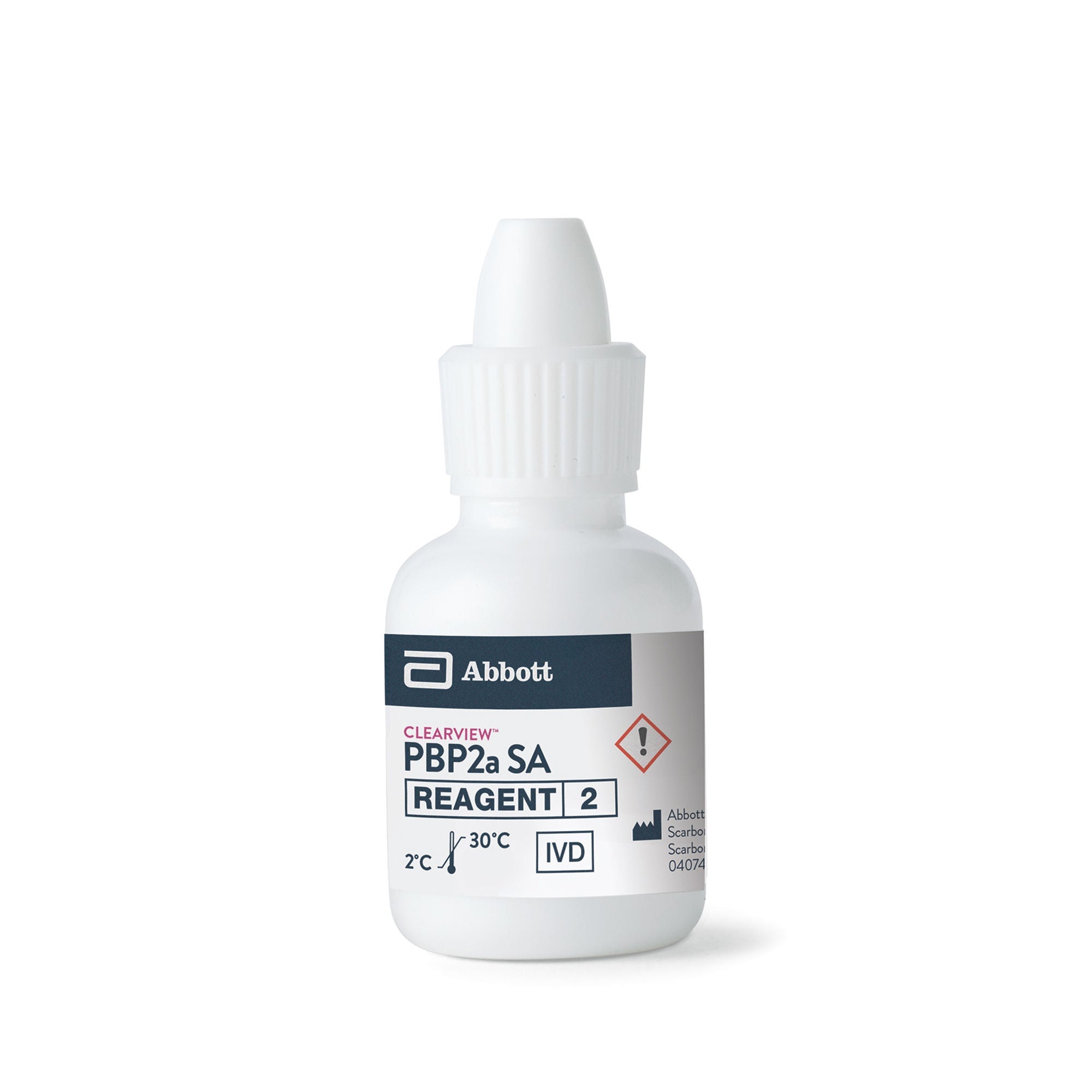 Abbott Rapid Dx North America LLC - 893000 Other Infectious Disease Test Kit Clearview™ PBP2a SA Culture Colony Test 25 Tests CLIA Non-Waived