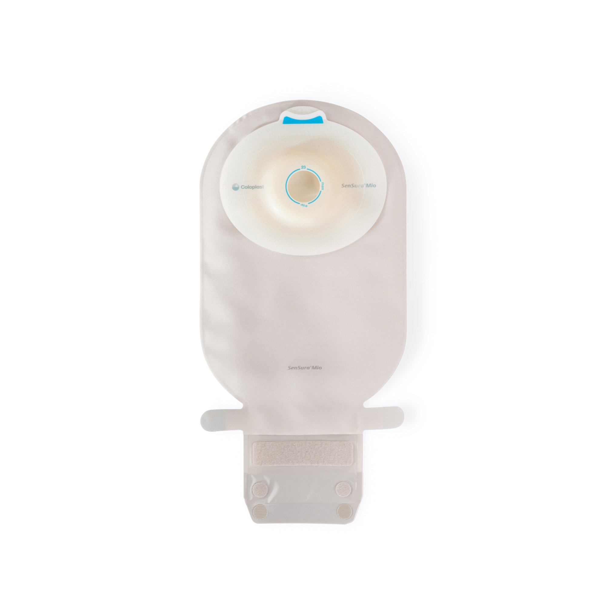 Coloplast 16741 - SenSura® Mio Convex Light 1-Piece Transparent Ostomy Pouch, 25 mm Stoma - 10/Box
