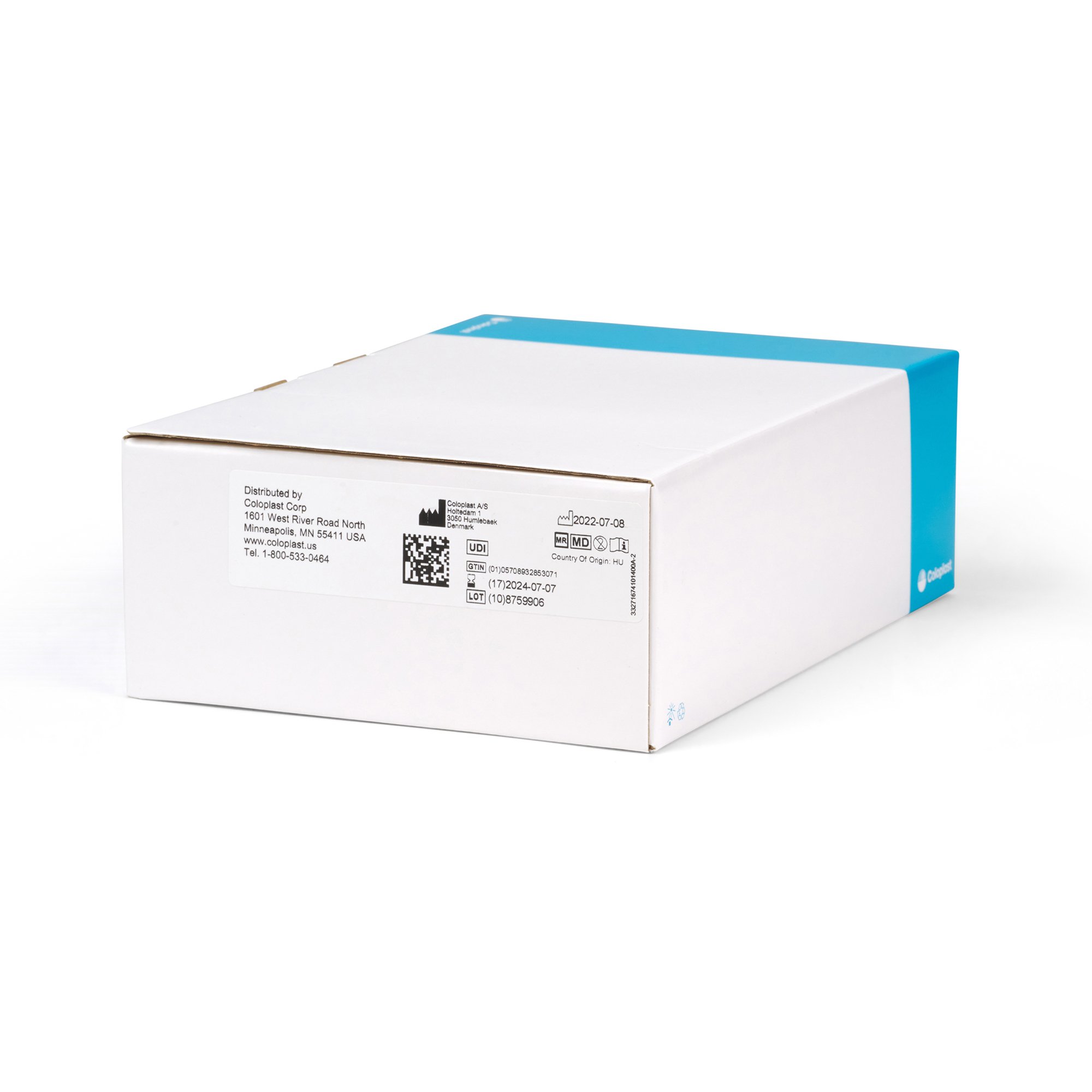 Coloplast 16741 - SenSura® Mio Convex Light 1-Piece Transparent Ostomy Pouch, 25 mm Stoma - 10/Box