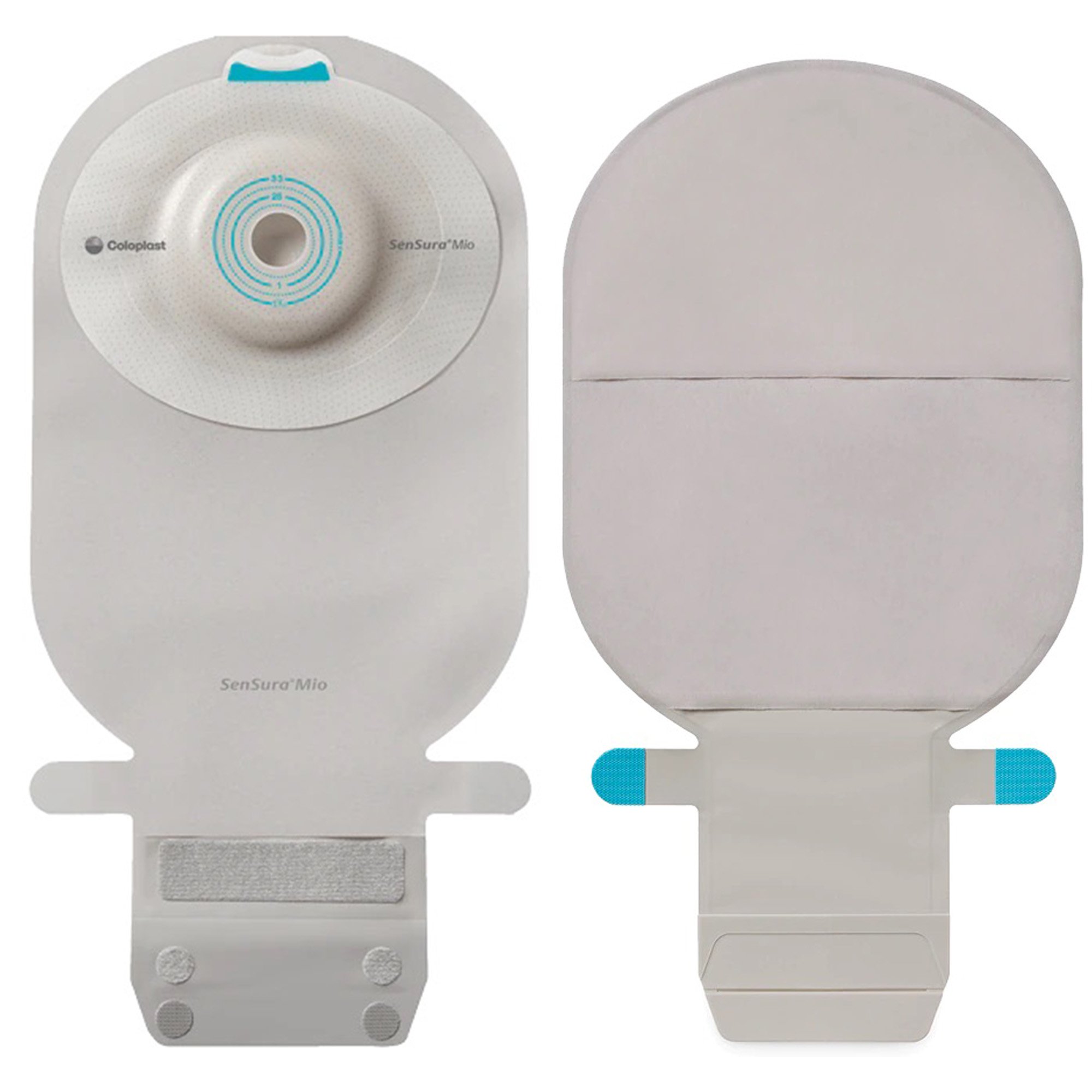 Coloplast - 16734 SenSura® Mio Convex Light 1-Piece Opaque Ostomy Pouch