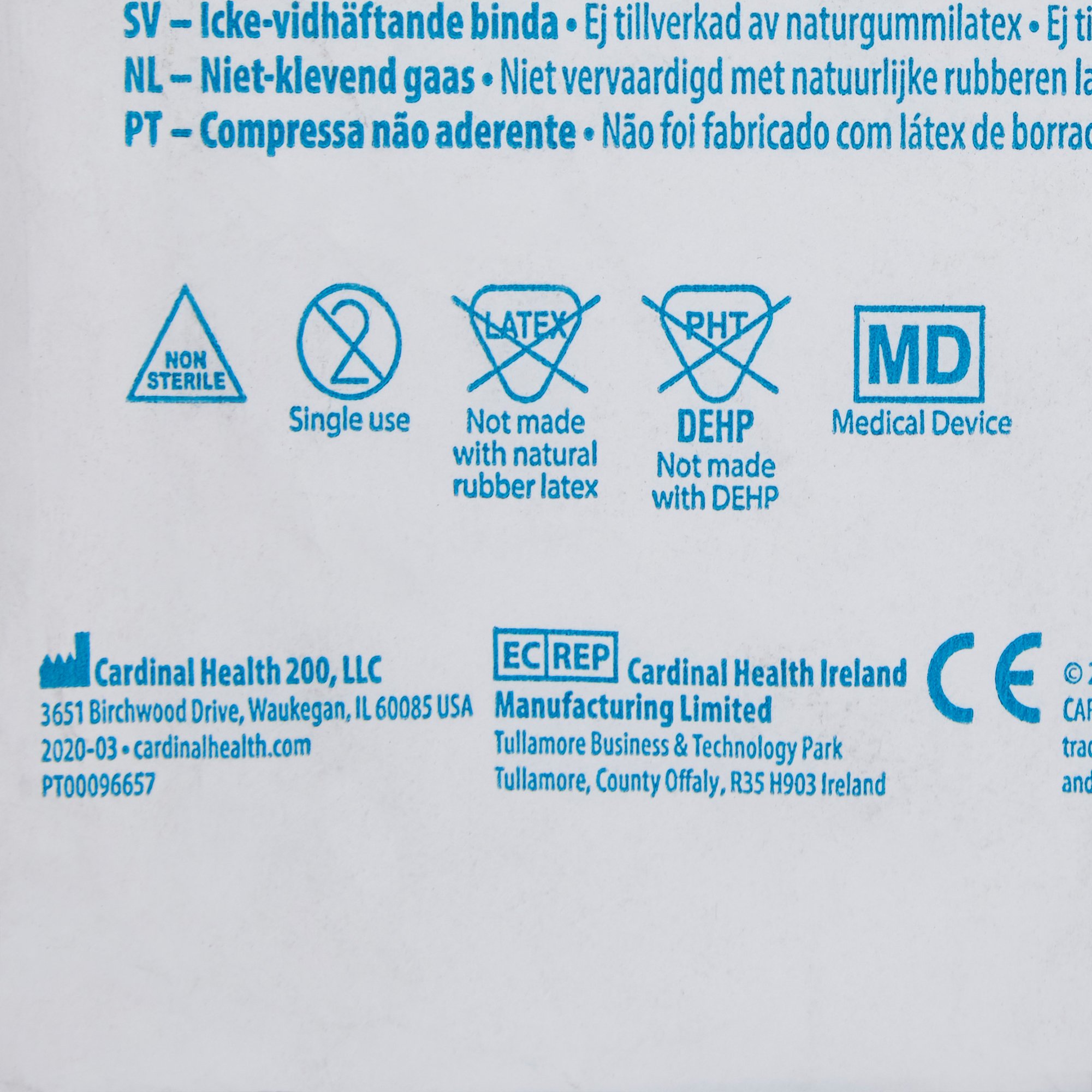 Telfa Ouchless Non-Adherent Dressing 3279 by Cardinal
