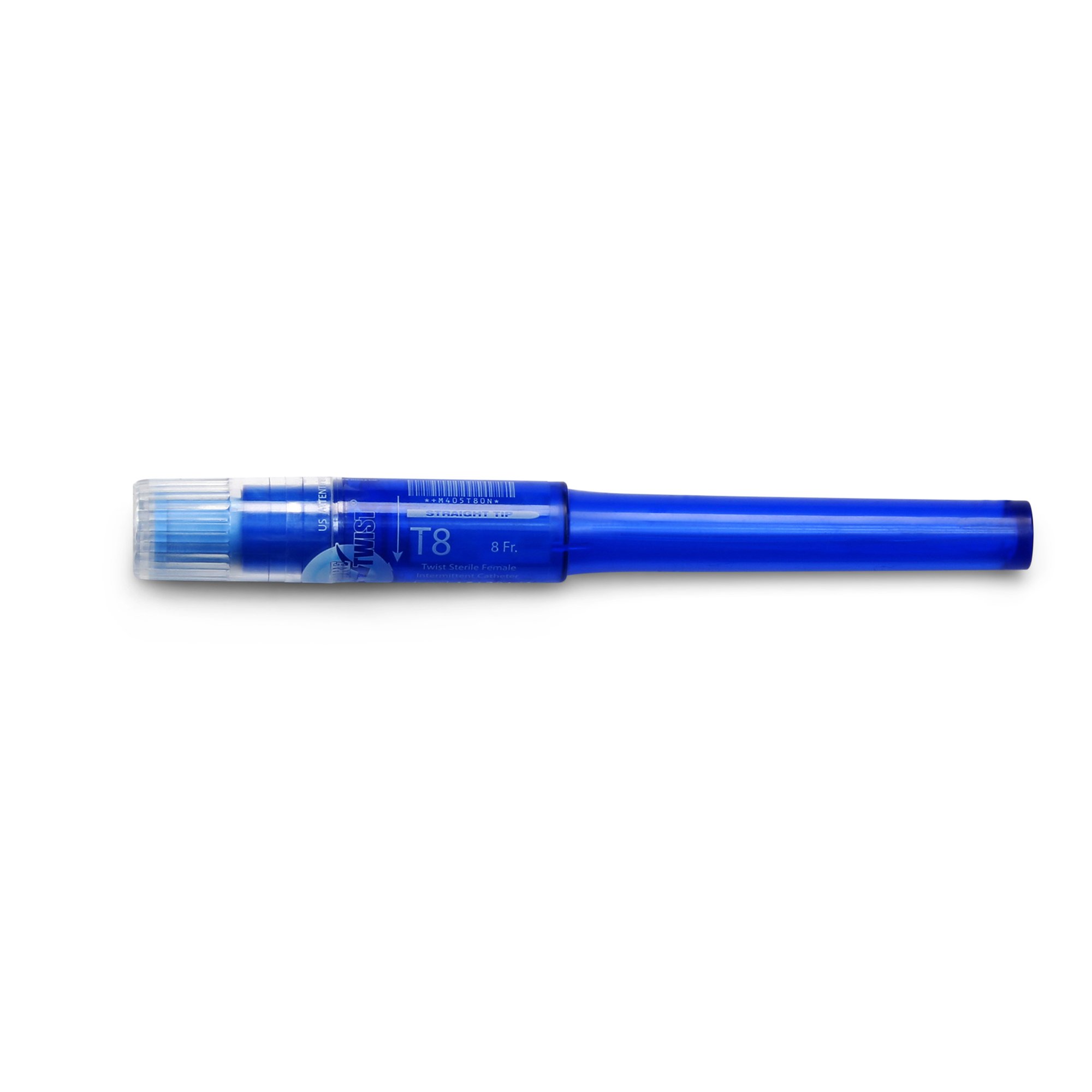 ConvaTec T8 - Cure Twist™ Urethral Catheter, 8 Fr. - 1/Each, 30/Box, 300/Case