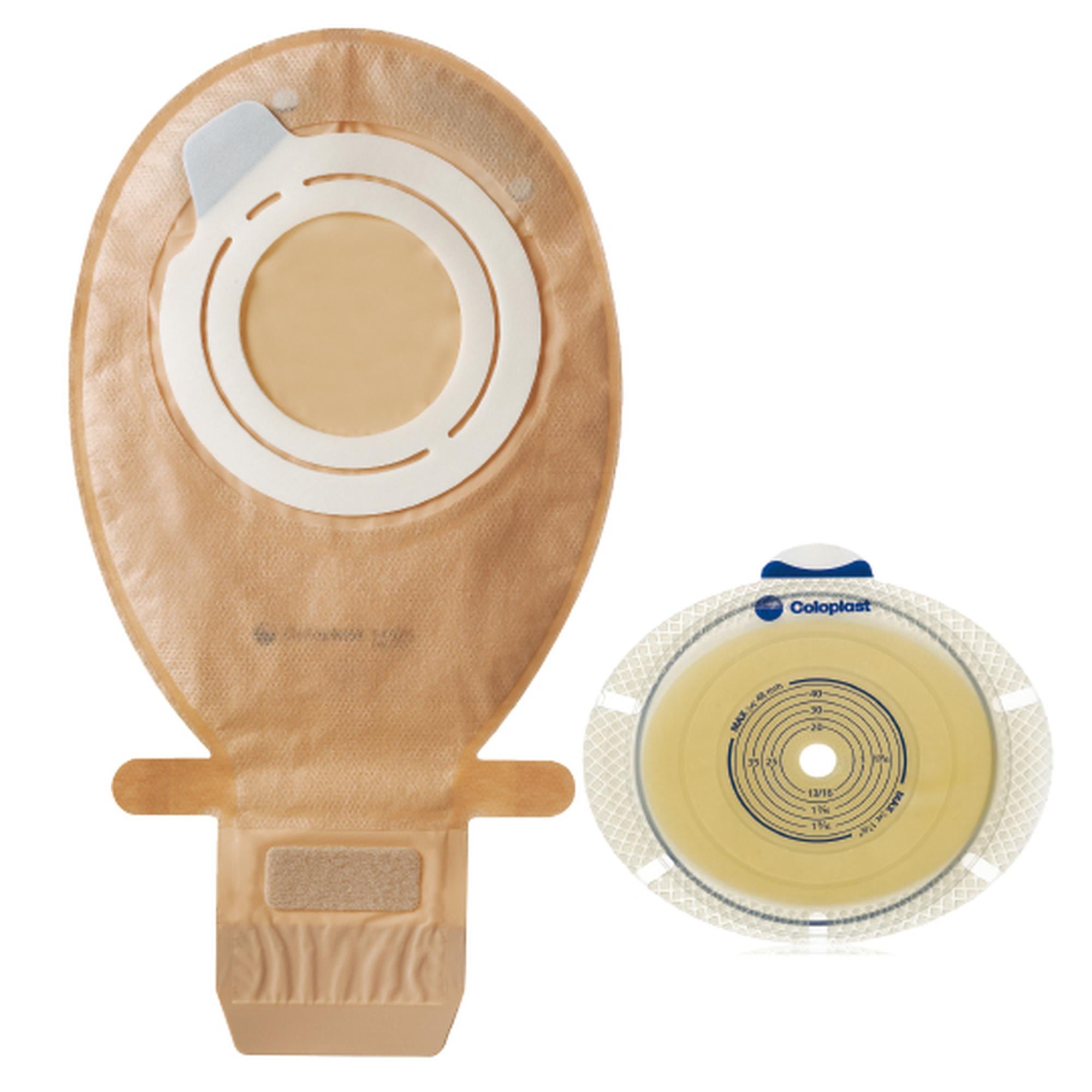 Coloplast - 21004 SenSura® Flex 2-Piece Transparent Ostomy Pouch