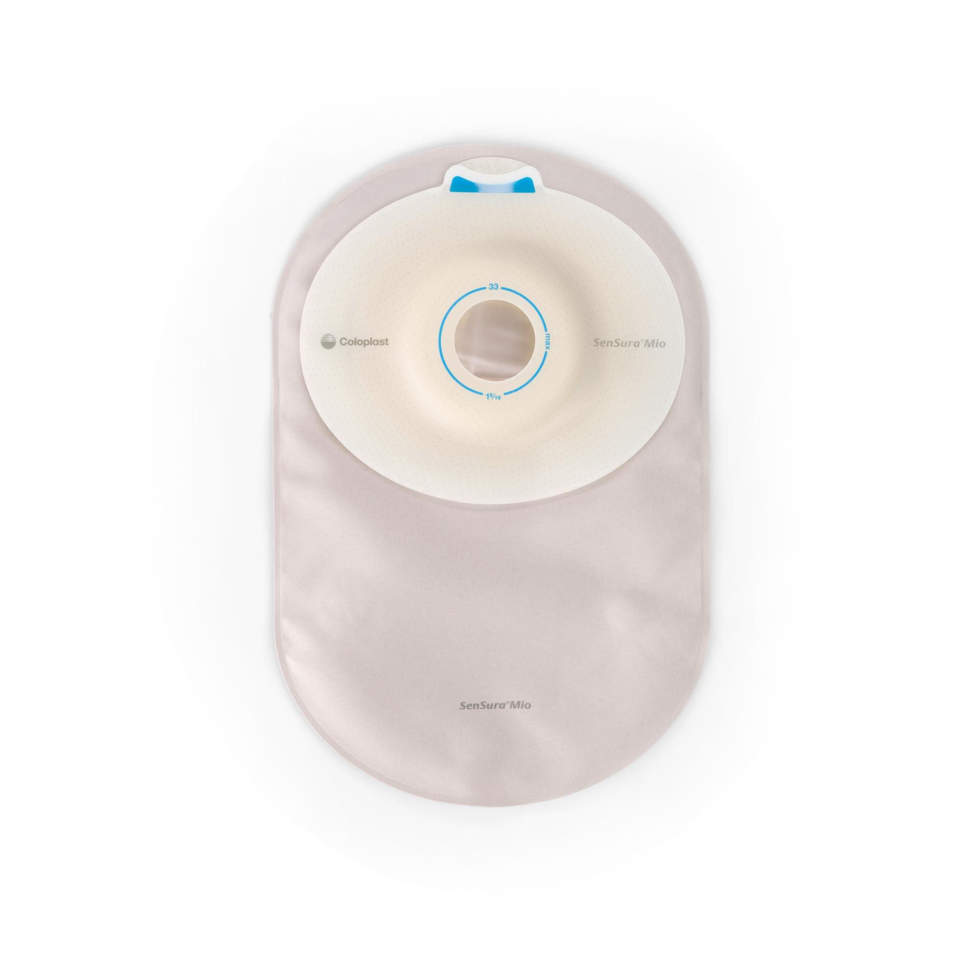 Coloplast - 16333 SenSura® Mio Convex Light 1-Piece Closed End Opaque Ostomy Pouch