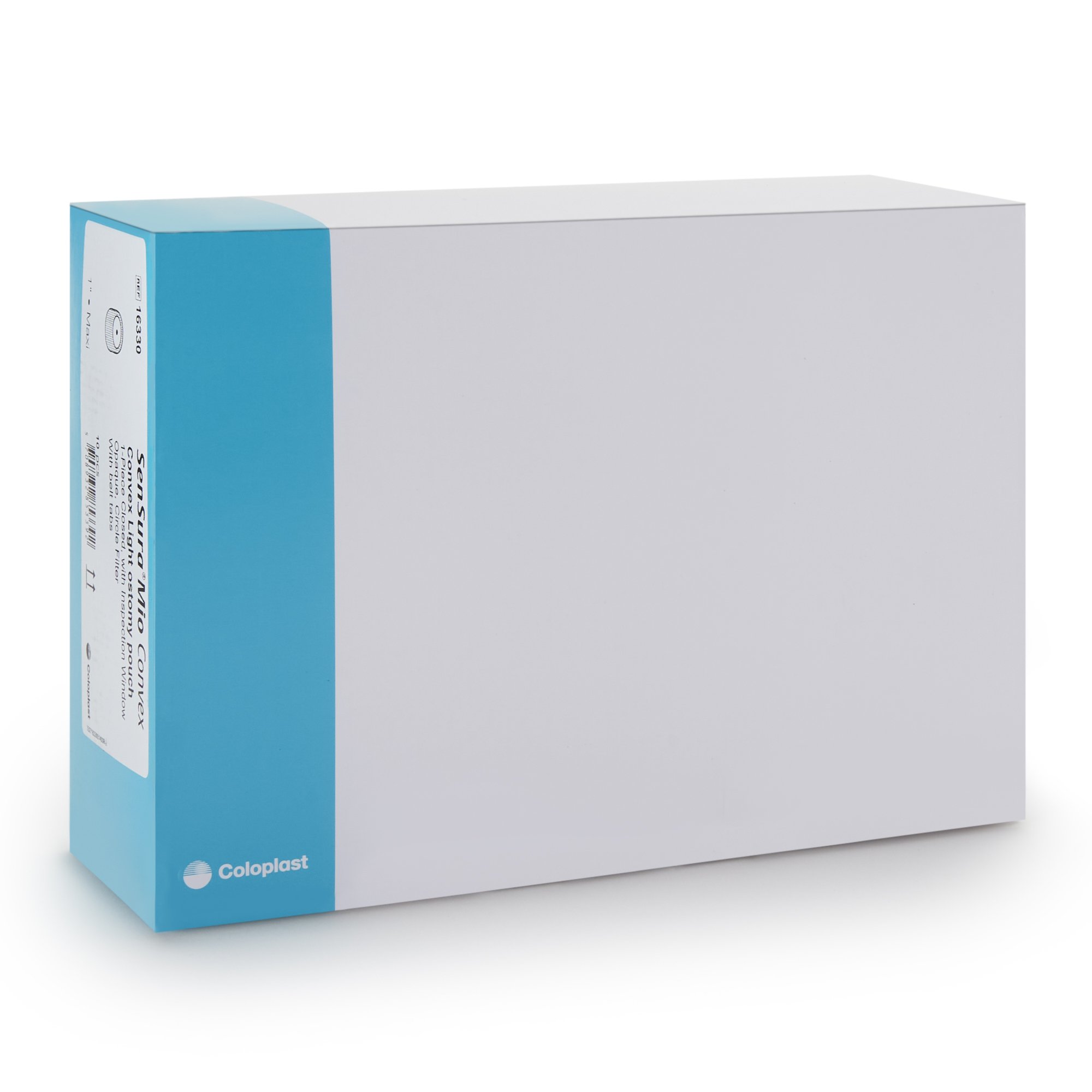 Coloplast - 16330 SenSura® Mio Convex Light 1-Piece Closed End Opaque Ostomy Pouch