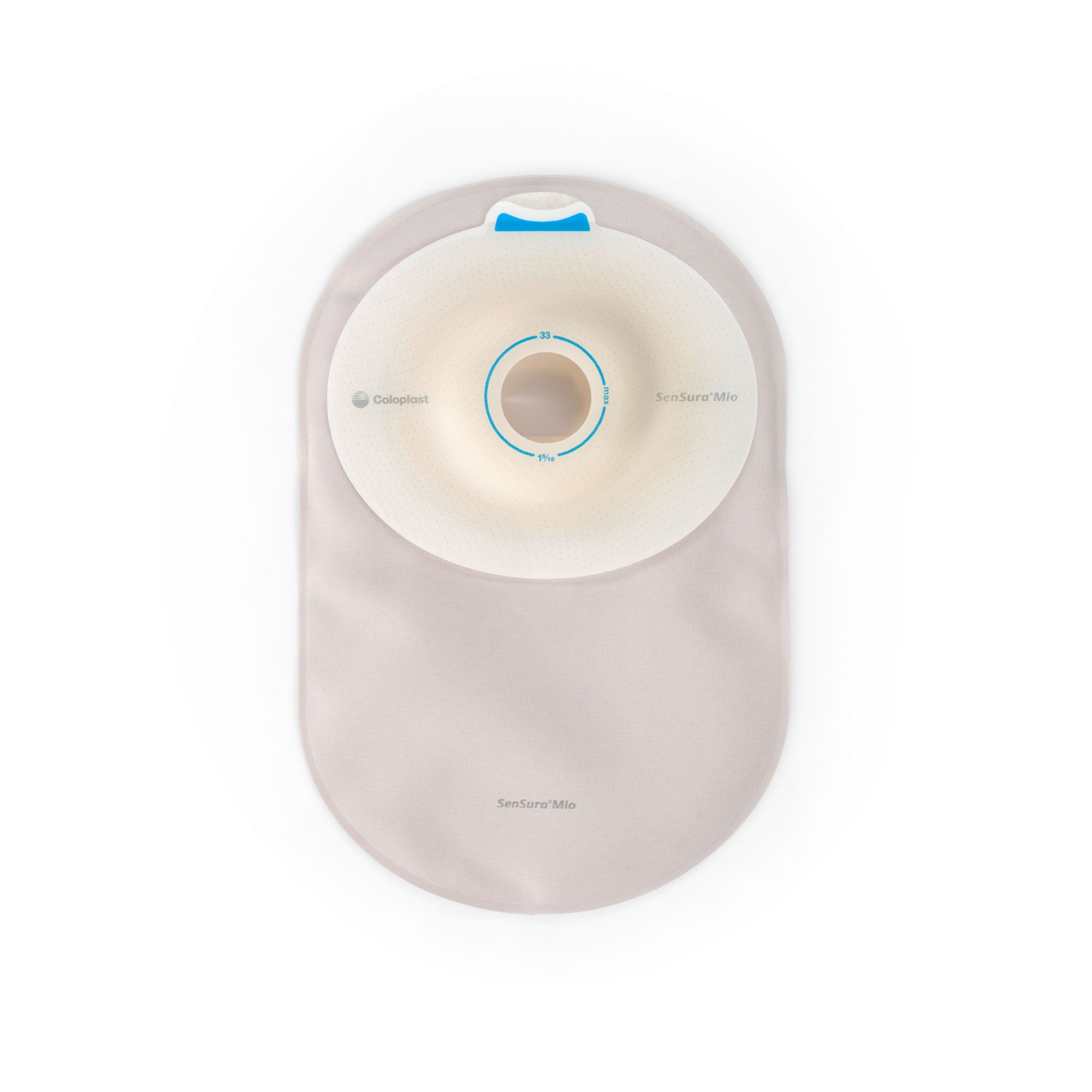 Coloplast - 16347 SenSura® Mio Convex Deep 1-Piece Closed End Opaque Ostomy Pouch, 31mm Stoma
