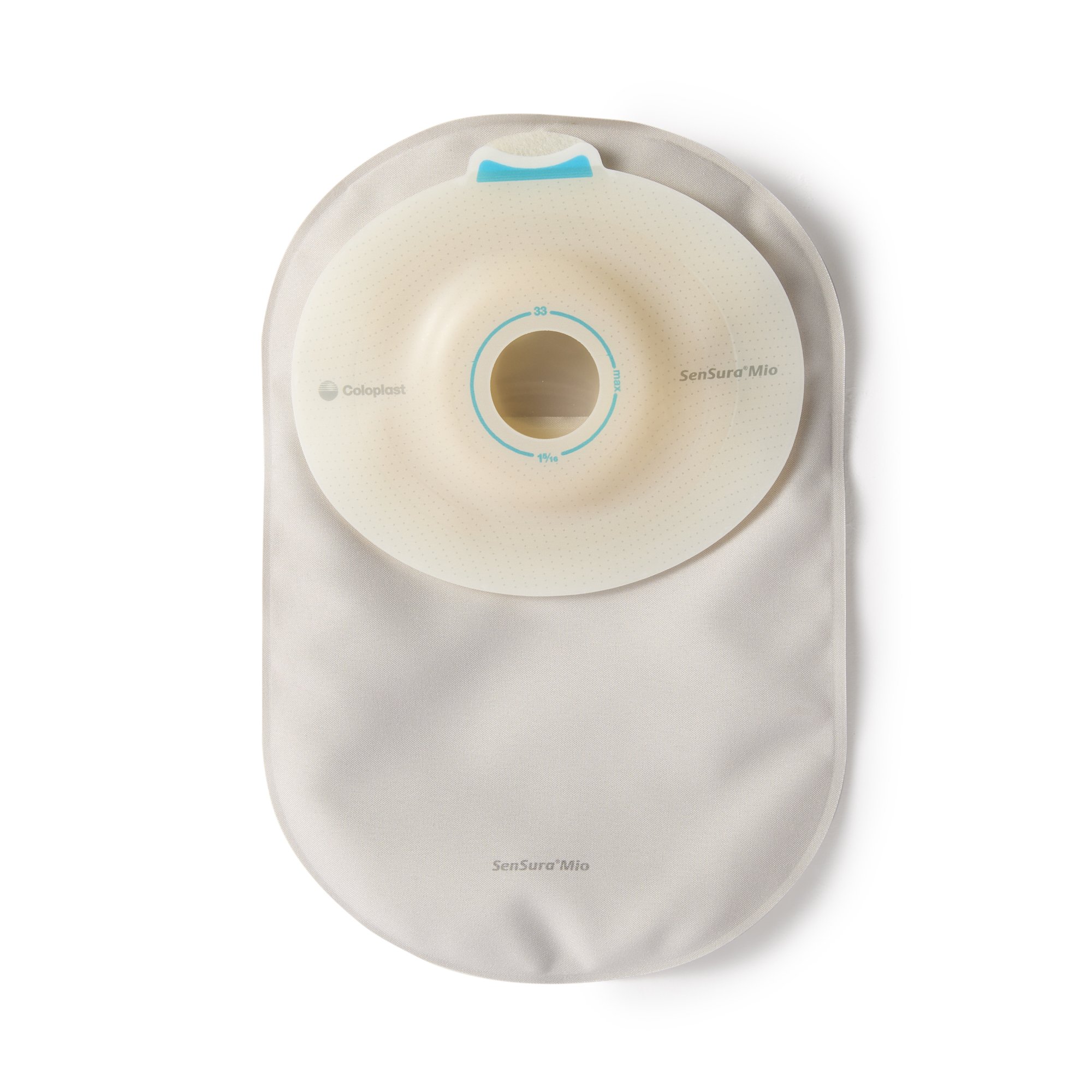 Coloplast 16310 - SenSura® Mio Convex 1-Piece Closed End Opaque Ostomy Pouch, 25mm Stoma - 10/Box