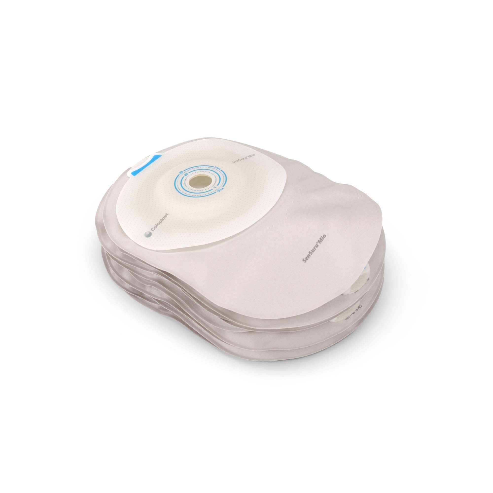 Coloplast - 16301 SenSura® Mio Convex Soft 1-Piece Closed End Opaque Ostomy Pouch, 16 – 33mm