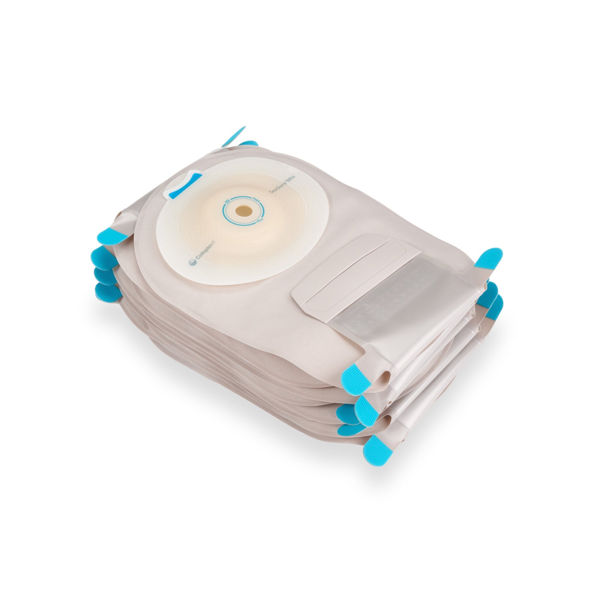 Coloplast 16725 - SenSura® Mio Convex Light 1-Piece Opaque Ostomy Pouch, 10 – 22mm Stomas - 10/Box
