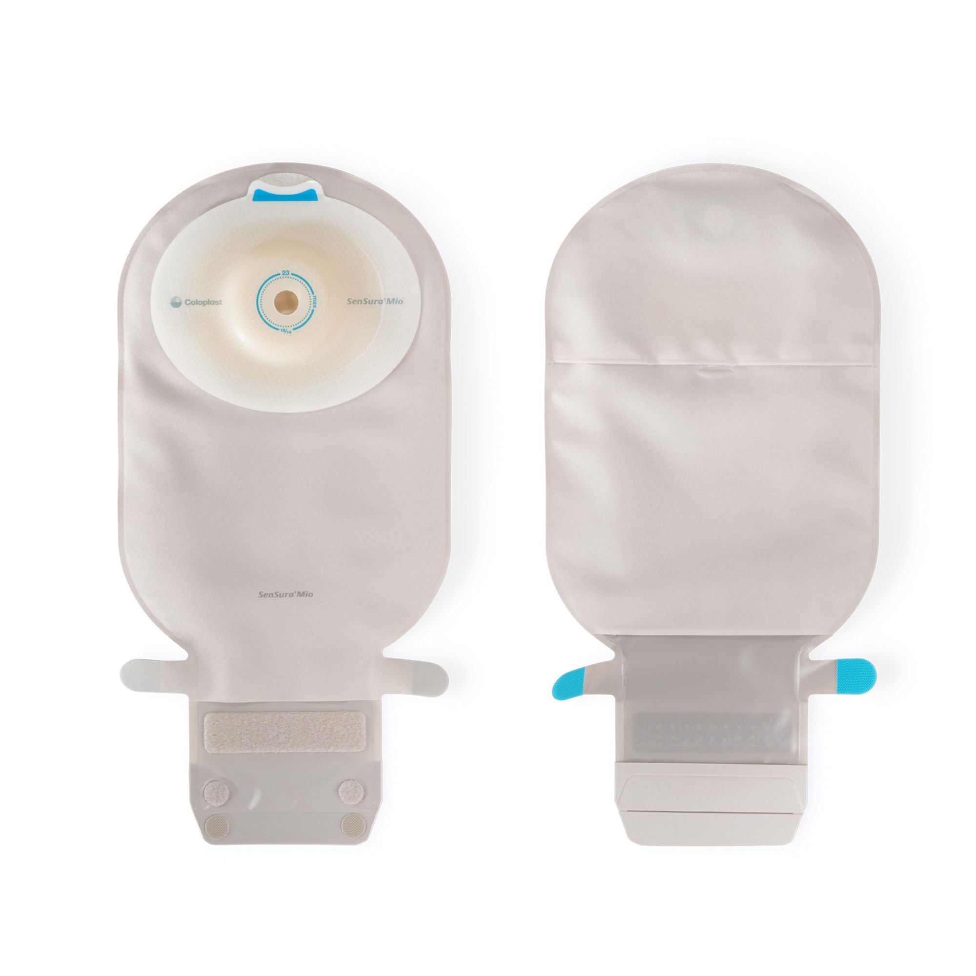 Coloplast - 16725 SenSura® Mio Convex Light 1-Piece Opaque Ostomy Pouch