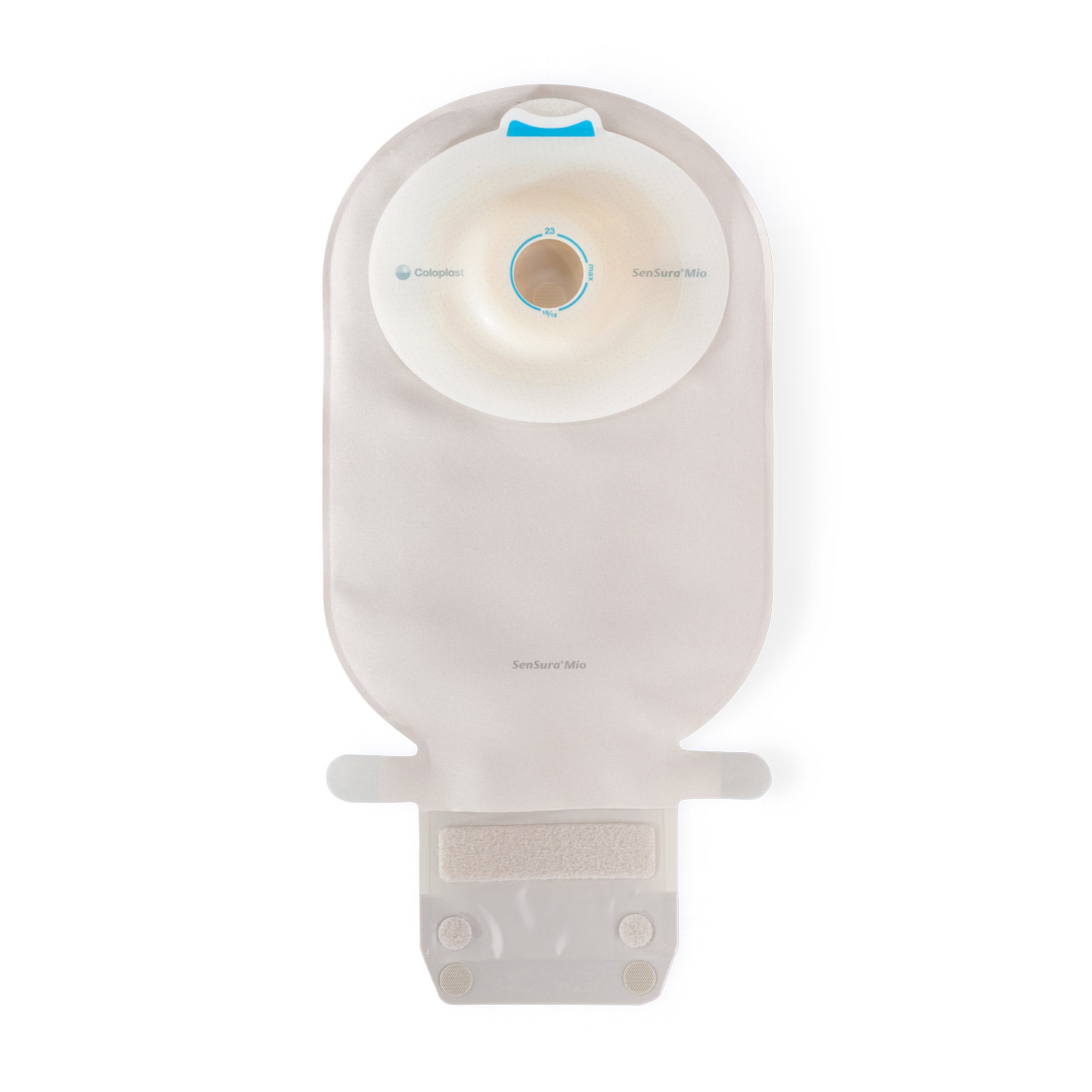 Coloplast 16730 - SenSura® Mio Convex Light 1-Piece Opaque Ostomy Pouch, 21 mm Stoma - 10/Box