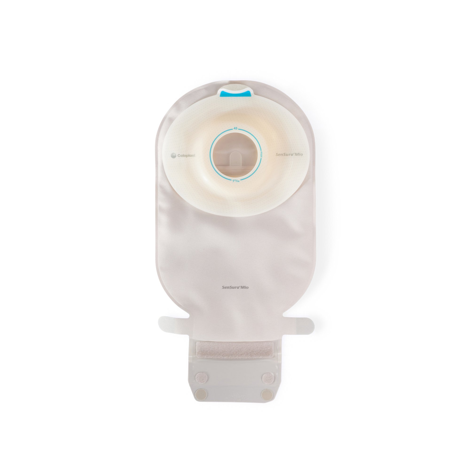 Coloplast 16727 - SenSura® Mio Convex Light 1-Piece Opaque Ostomy Pouch System, 31 mm Stoma - 10/Box
