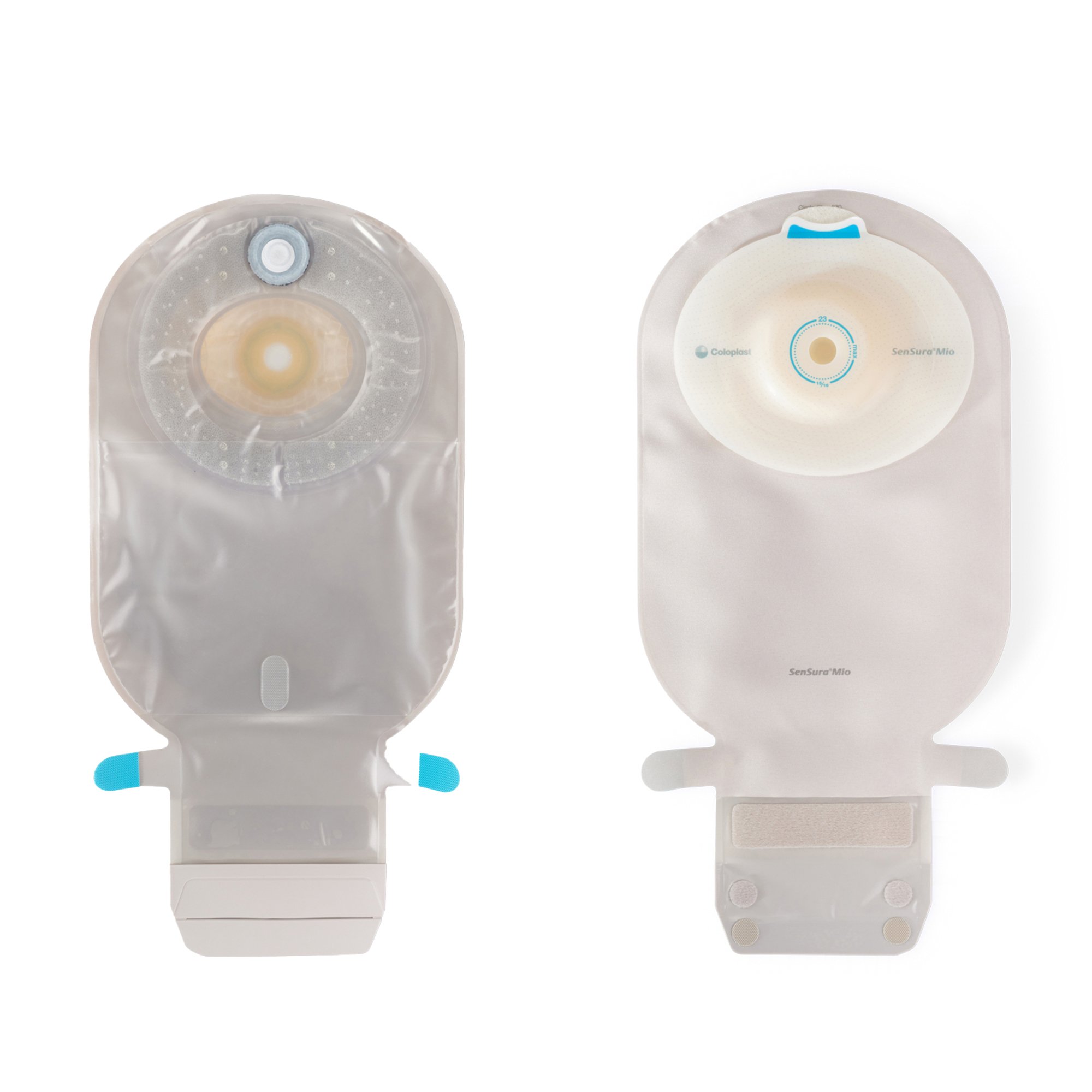 Coloplast - 16737 SenSura® Mio Convex Light 1-Piece Transparent Ostomy Pouch