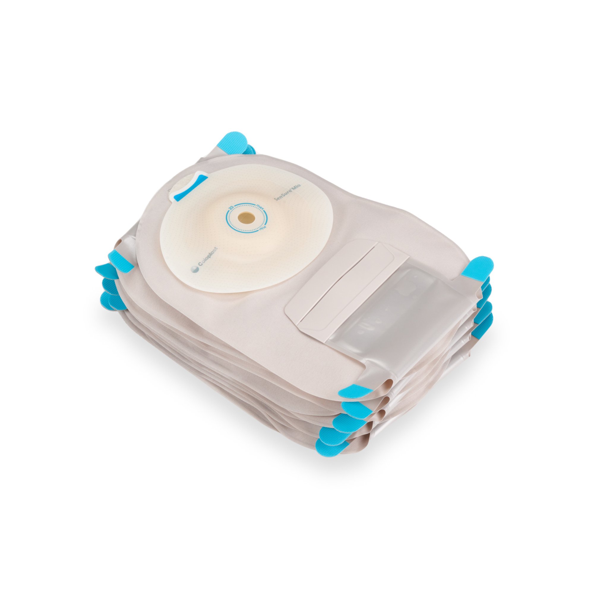 Coloplast 16737 - SenSura® Mio Convex Light 1-Piece Transparent Ostomy Pouch, 10 – 23 mm Stomas - 10/Box