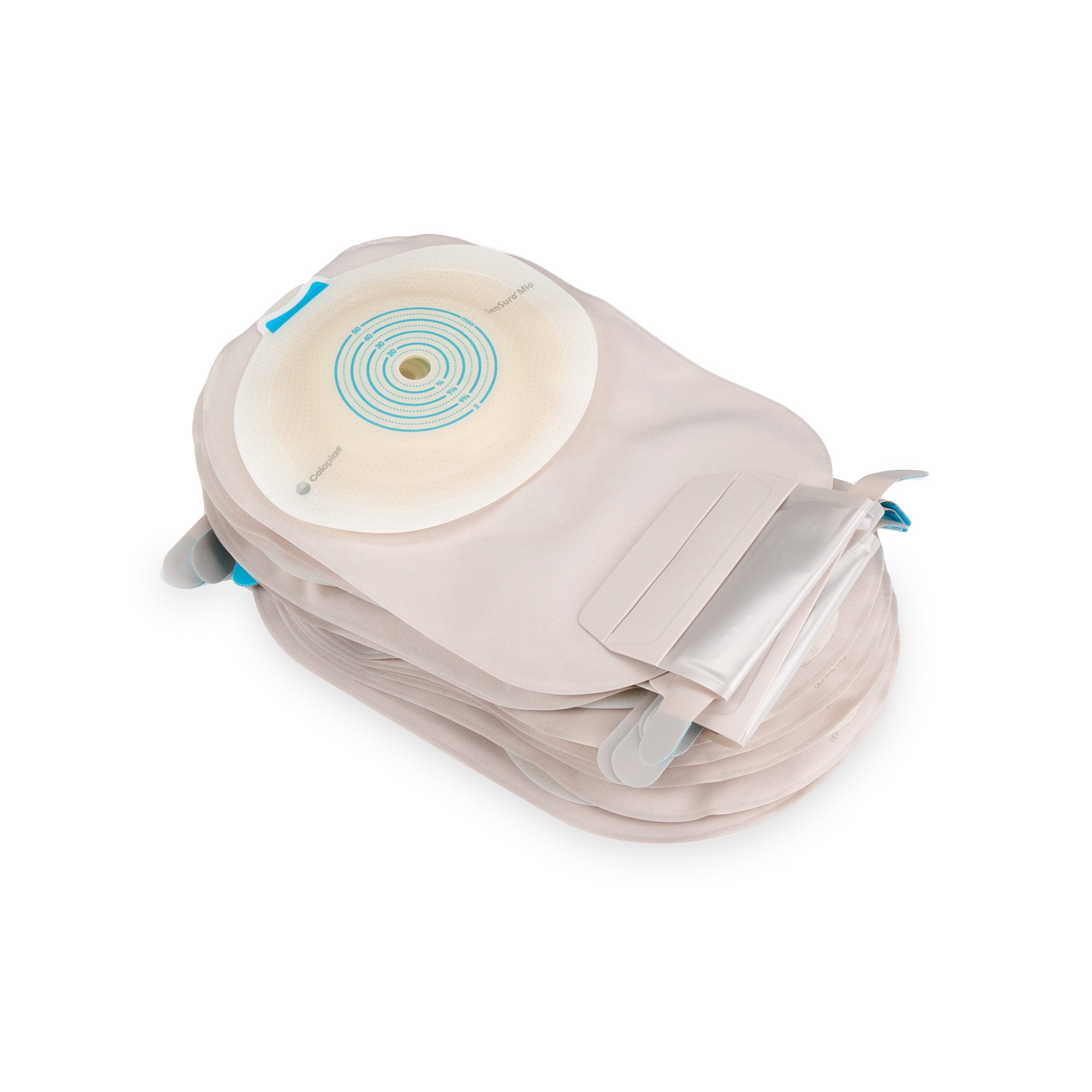 Coloplast 16740 - SenSura® Mio Convex Light 1-Piece Transparent Ostomy Pouch, 21 mm Stoma - 10/Box