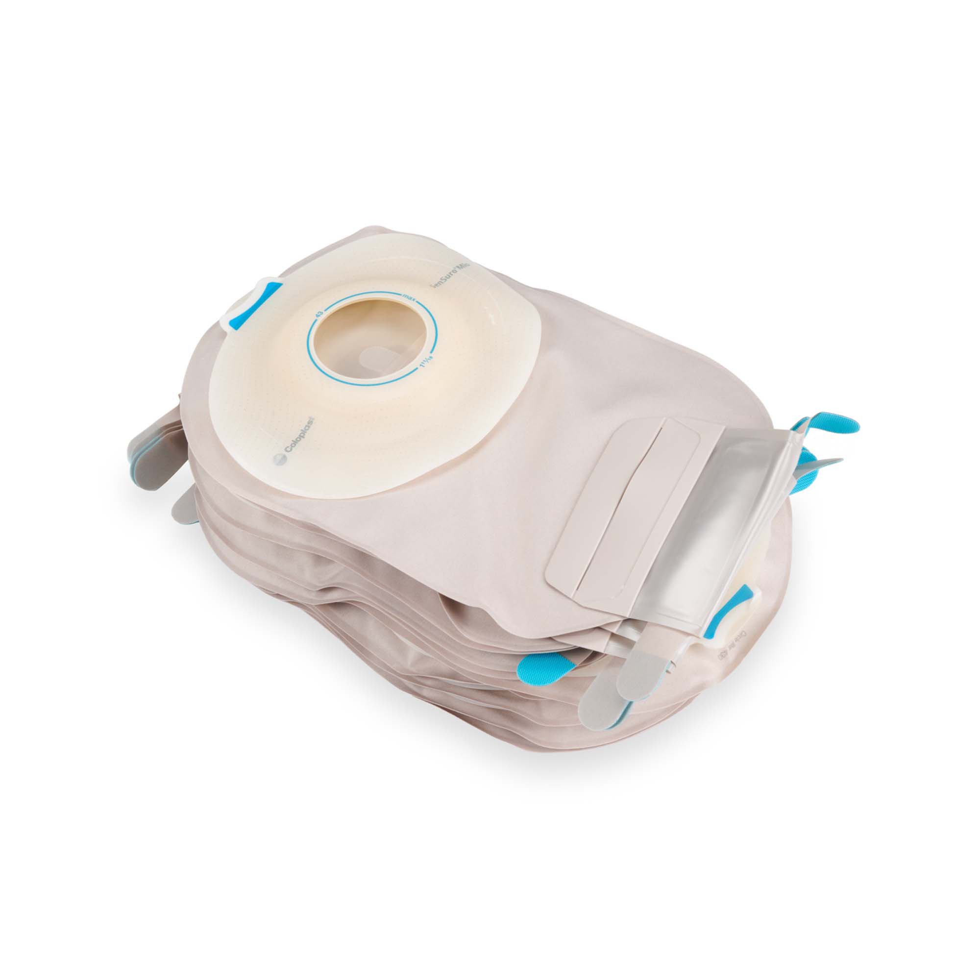 Coloplast 16763 - SenSura® Mio Convex Deep 1-Piece Opaque Ostomy Pouch, 35mm Stoma - 10/Box