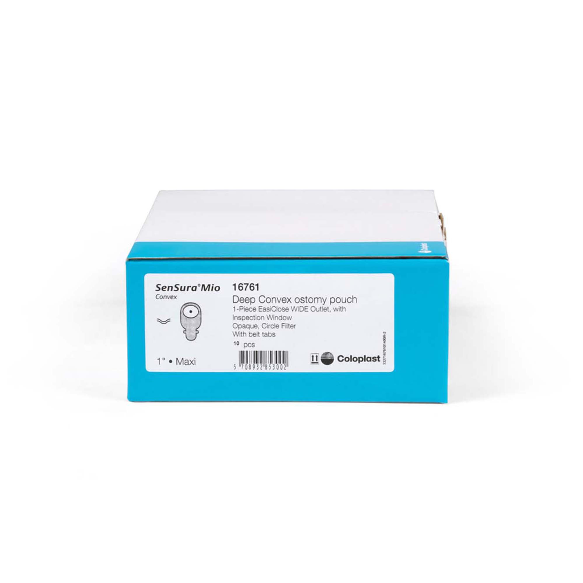 SenSura Mio Convex Ostomy Pouch 16761 by Coloplast