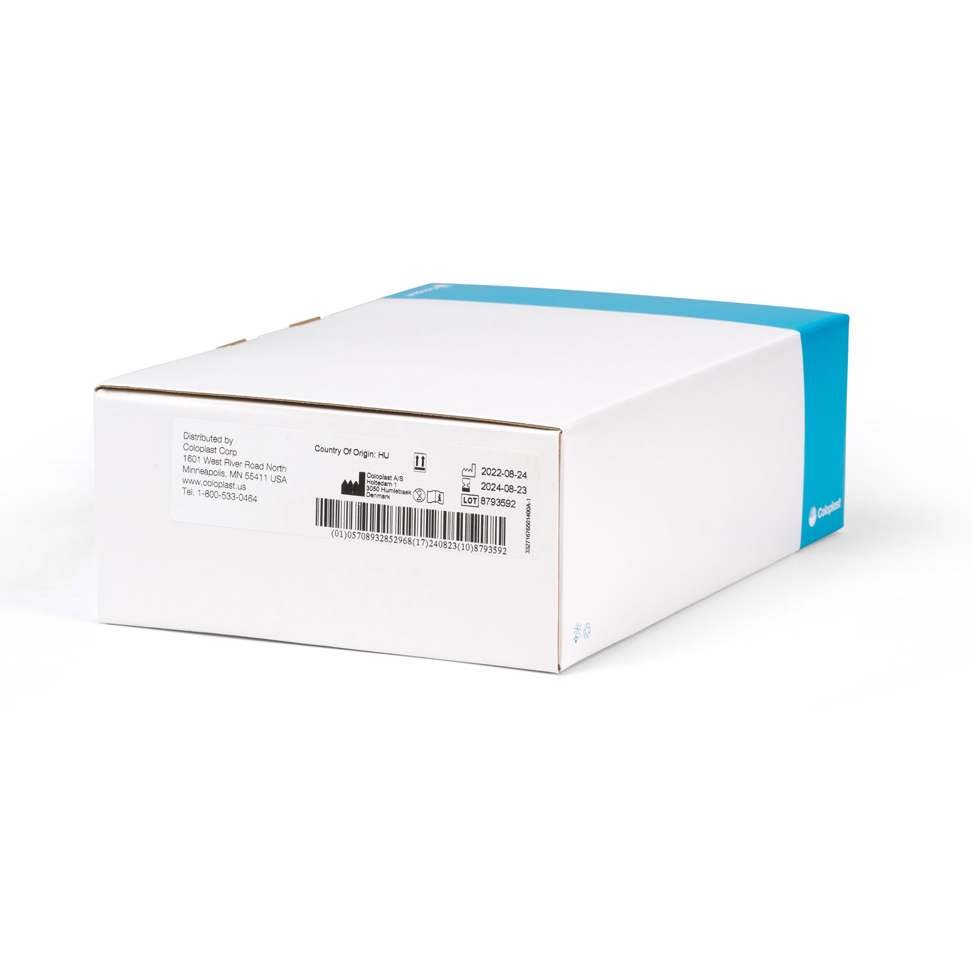 Coloplast 16765 - SenSura® Mio Deep Convex 1-Piece Transparent Ostomy Pouch System, 10 – 22 mm - 10/Box