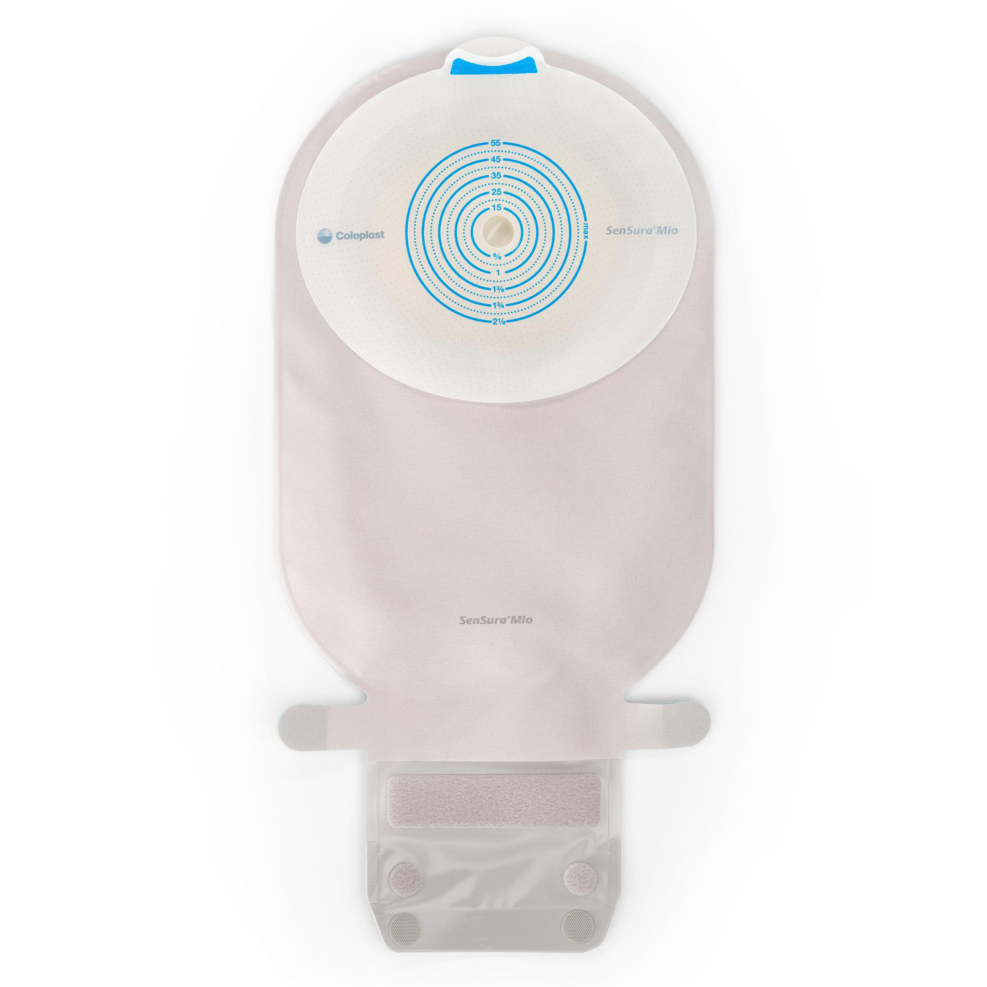Coloplast 21007 - SenSura® Mio 1-Piece Transparent Ostomy Pouch Kit, 10 – 48mm Stoma - 5/Box