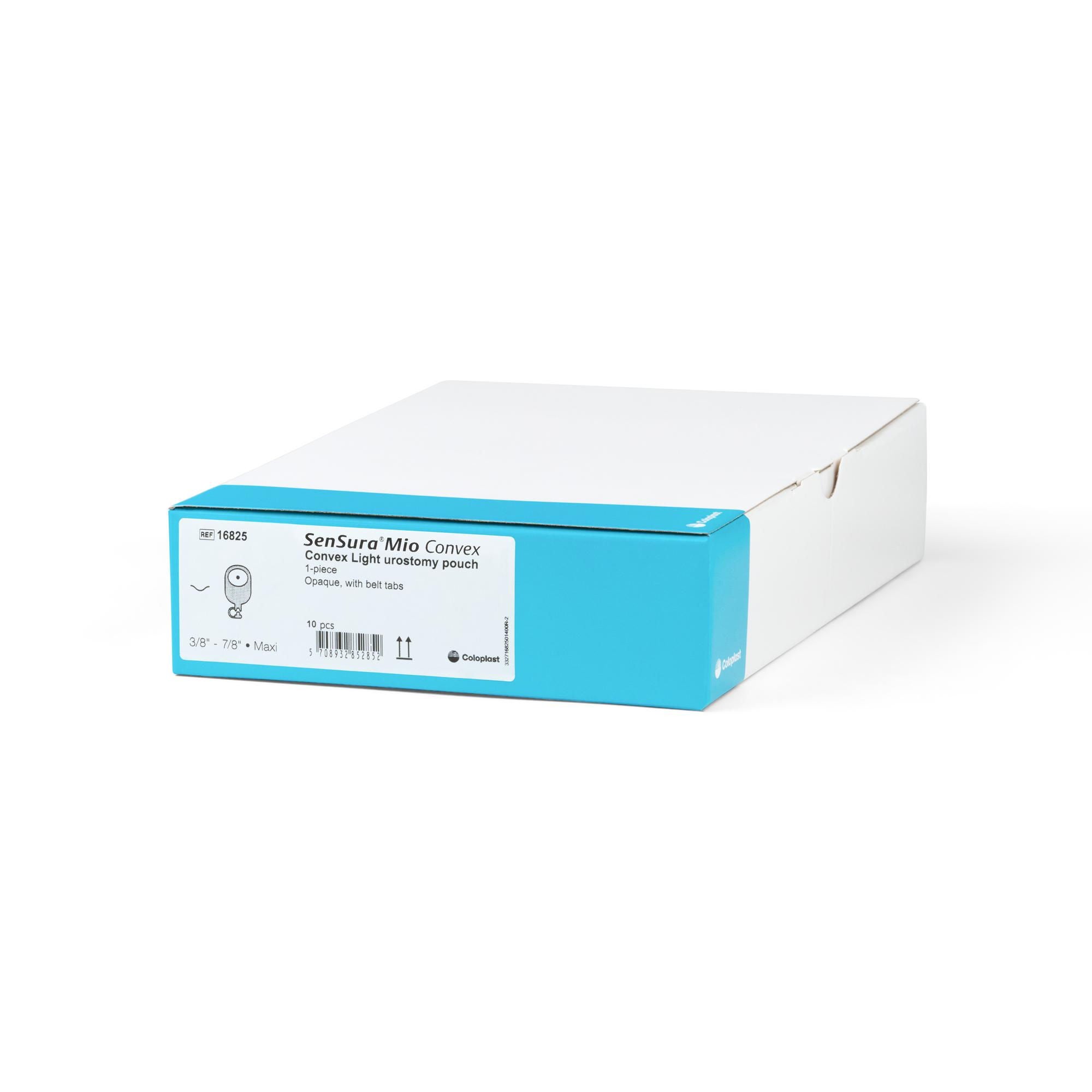 SenSura Mio Convex Urostomy Pouch 16825 by Coloplast