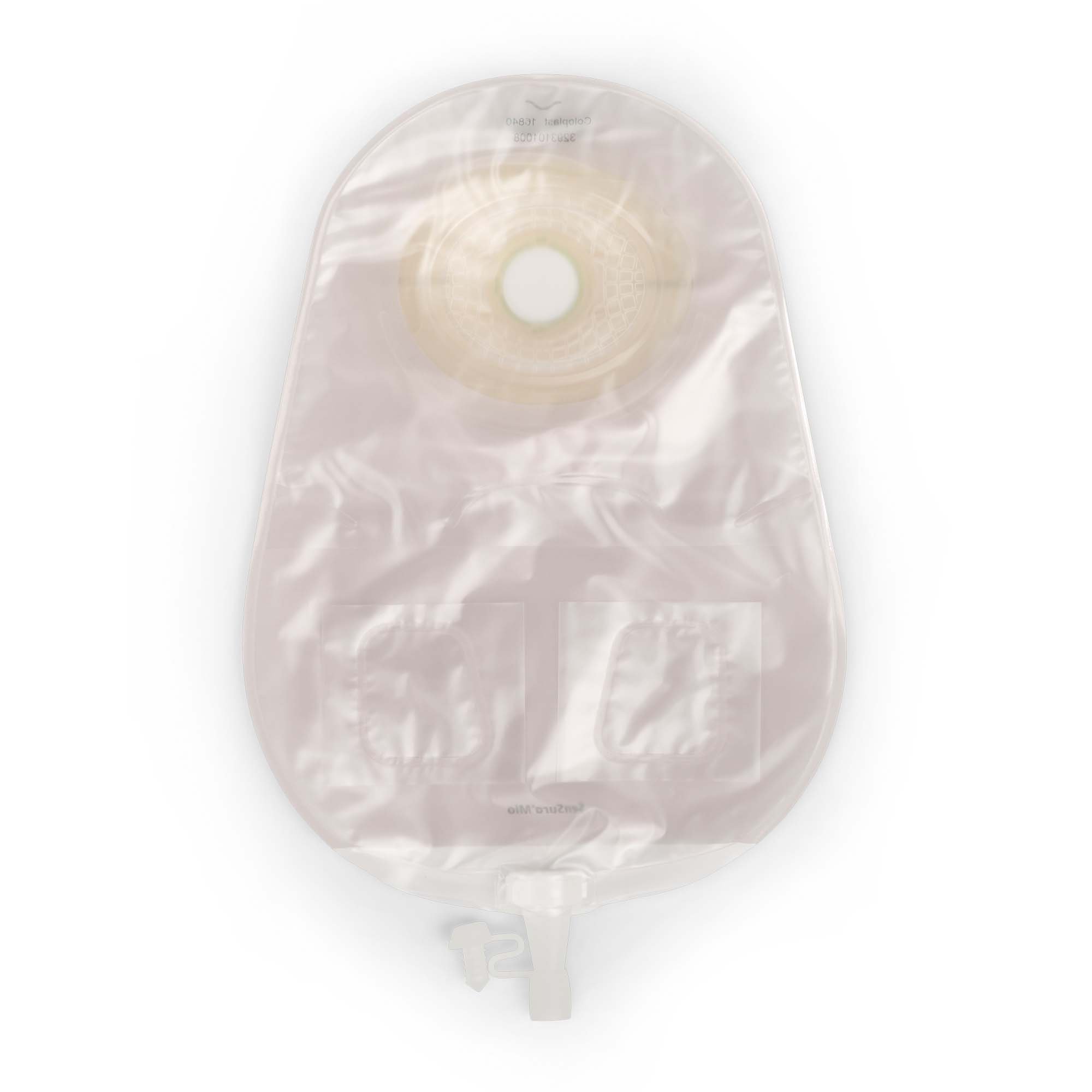Coloplast - 16842 SenSura® Mio Convex Light 1-Piece Transparent Urostomy Pouch