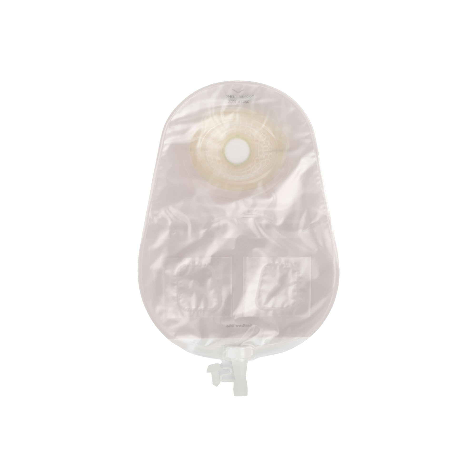 Coloplast - 16840 SenSura® Mio Convex Light 1-Piece Transparent Urostomy Pouch
