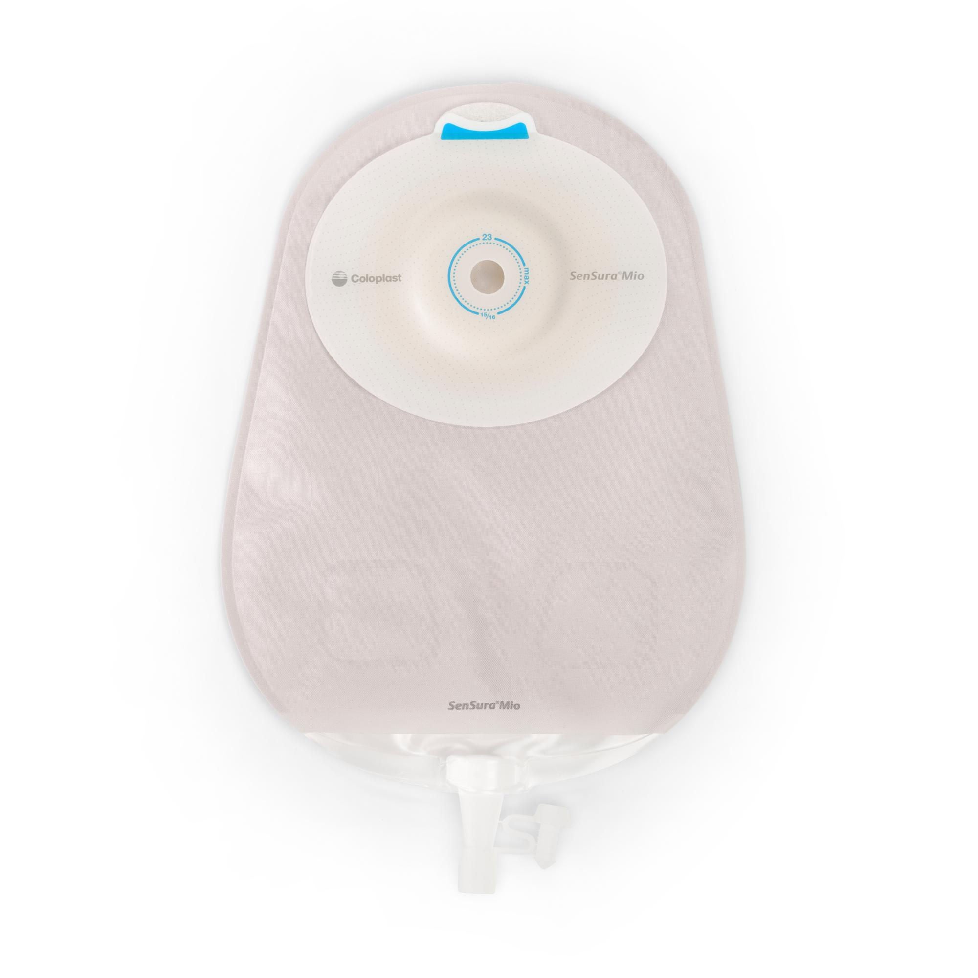Coloplast - 16822 SenSura® Mio Convex Light 1-Piece Opaque Urostomy Pouch, 15 – 33mm Stomas