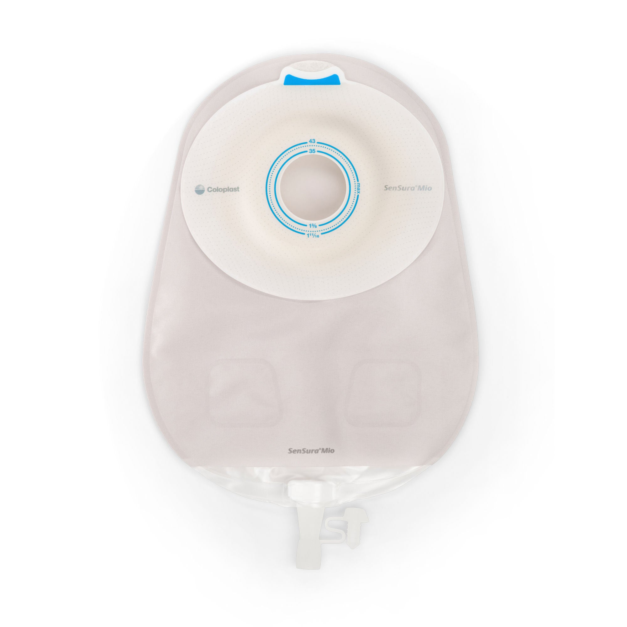 Coloplast - 16823 SenSura® Mio Convex Light 1-Piece Opaque Urostomy Pouch, 31mm Stoma