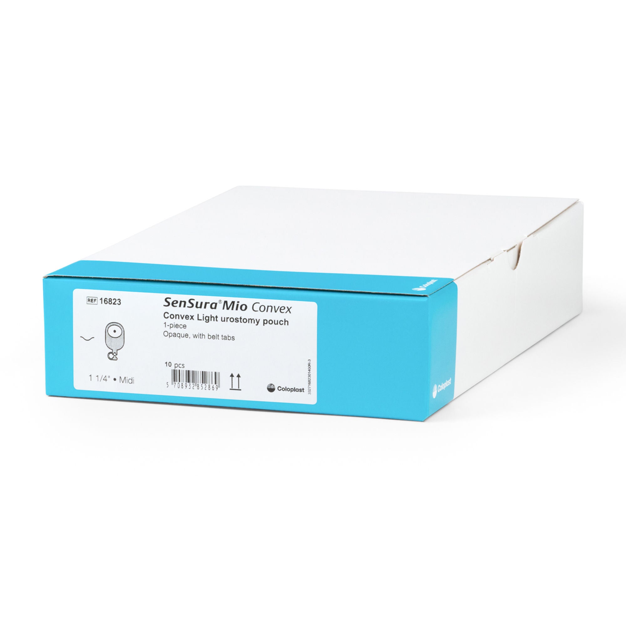 SenSura Mio Convex Urostomy Pouch 16823 by Coloplast