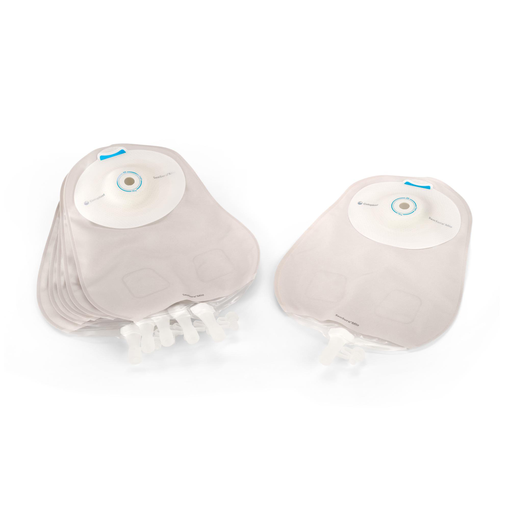 Coloplast 16855 - SenSura® Mio Convex Deep 1-Piece Opaque Urostomy Pouch, 10 – 22mm Stomas - 10/Box