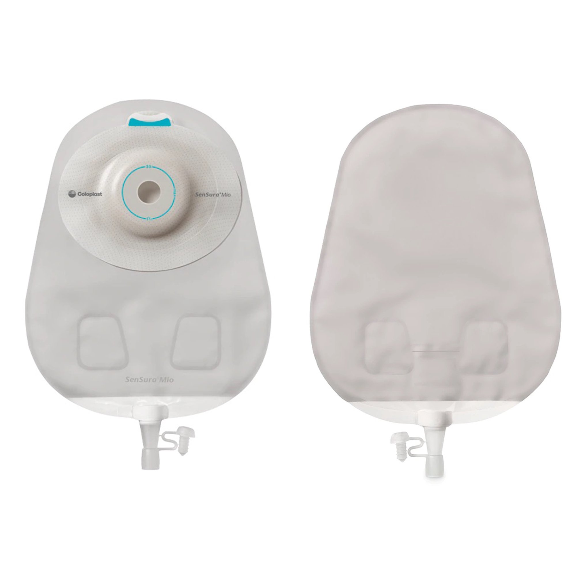 Coloplast - 16867 SenSura® Mio Convex Deep 1-Piece Transparent Urostomy Pouch