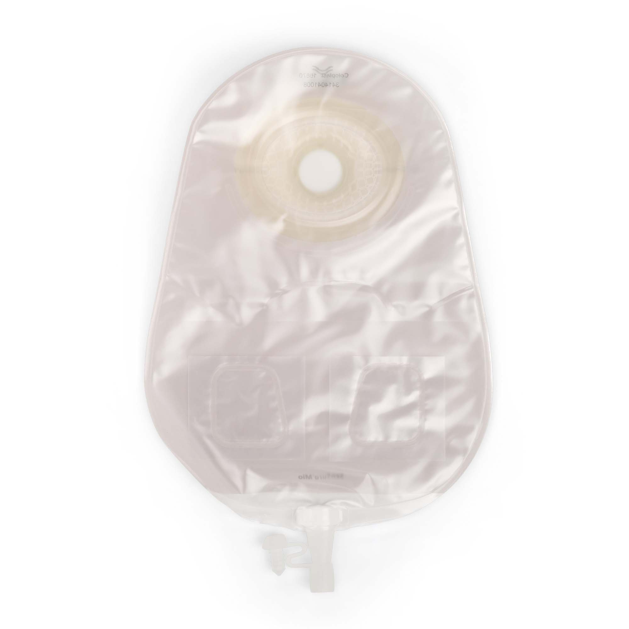 Coloplast 16872 - SenSura® Mio Convex Deep 1-Piece Transparent Urostomy Pouch, 28mm Stoma - 10/Box