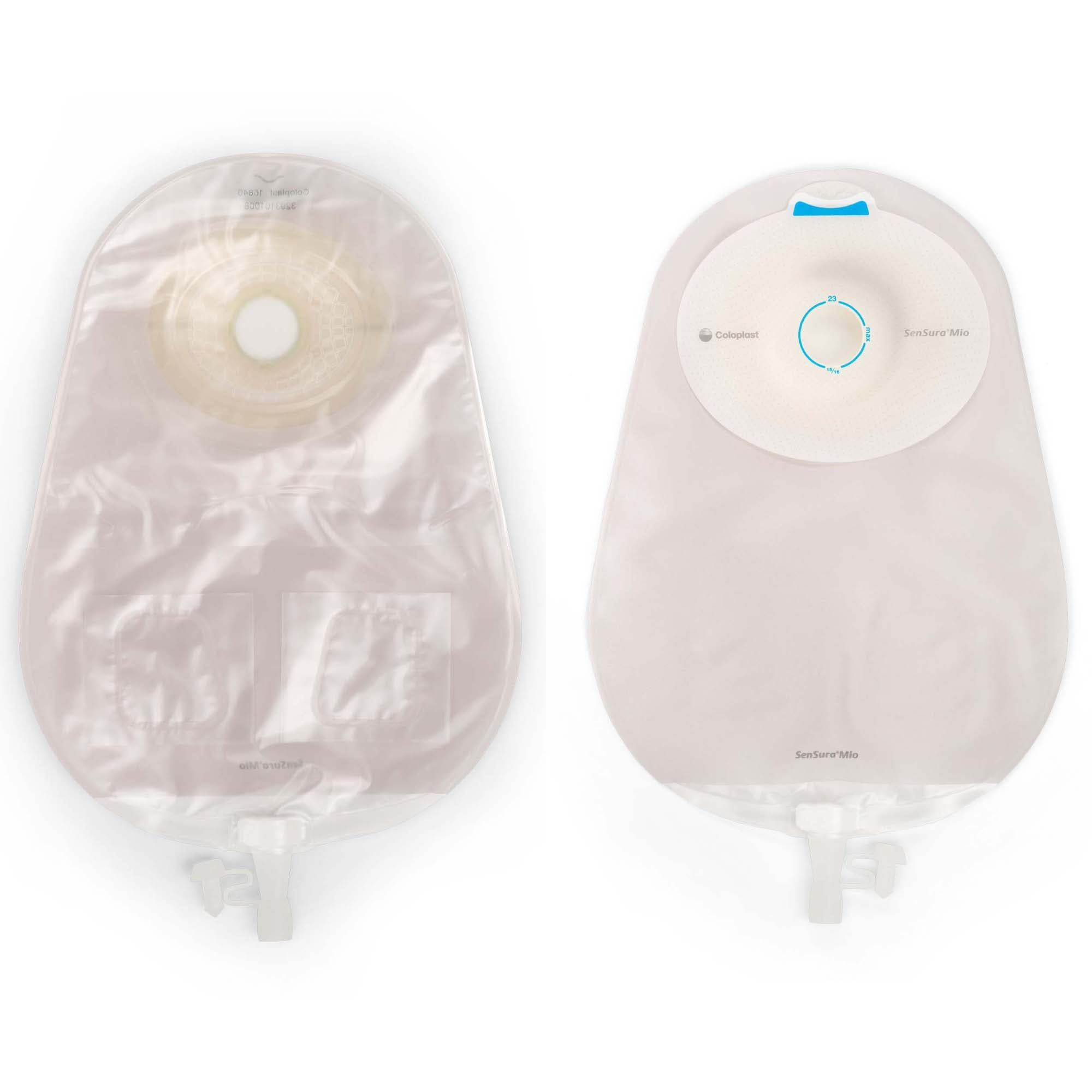 Coloplast - 16872 SenSura® Mio Convex Deep 1-Piece Transparent Urostomy Pouch