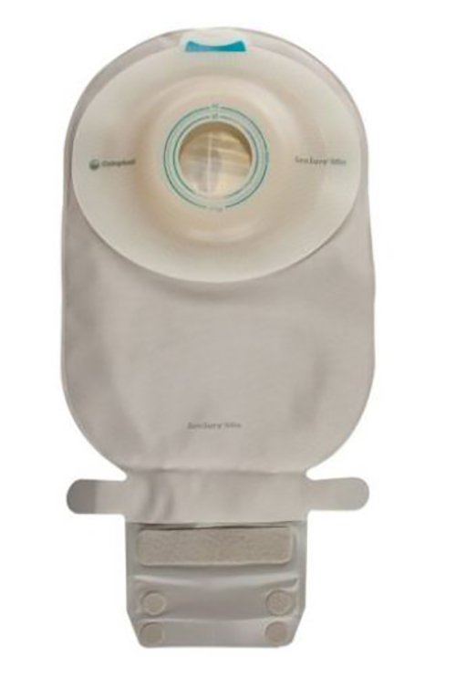 Coloplast 16871 - SenSura® Mio Convex Deep 1-Piece Transparent Urostomy Pouch, 25mm Stoma - 10/Box