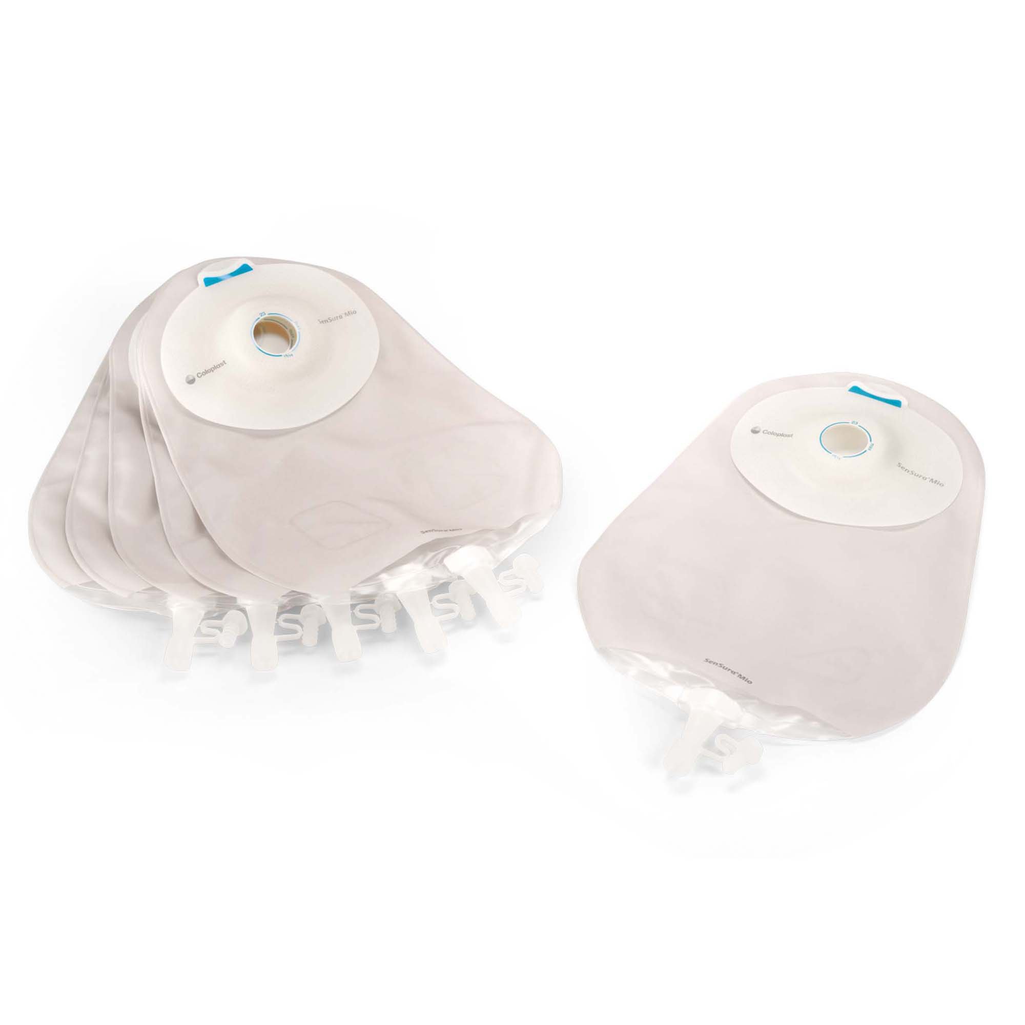 Coloplast - 16871 SenSura® Mio Convex Deep 1-Piece Transparent Urostomy Pouch