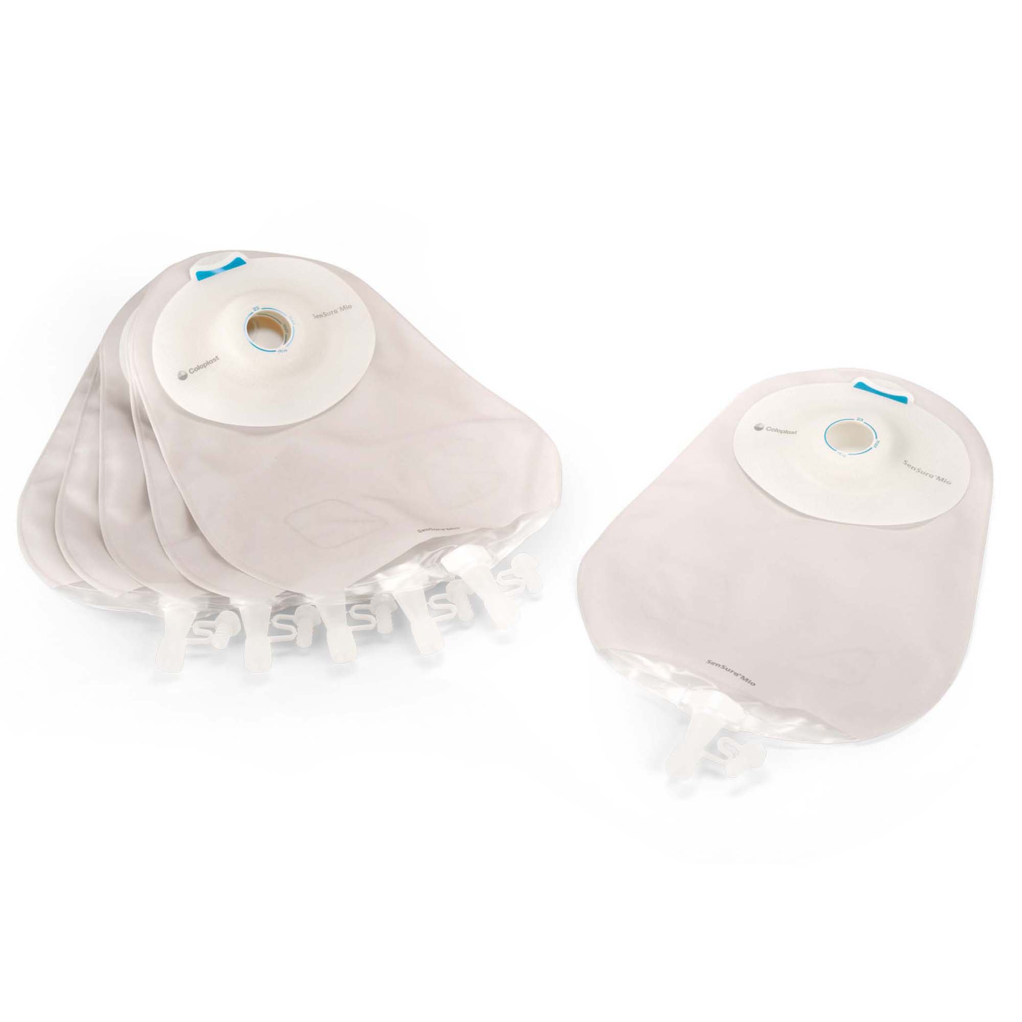 Coloplast - 16870 SenSura® Mio Convex Deep 1-Piece Transparent Urostomy Pouch