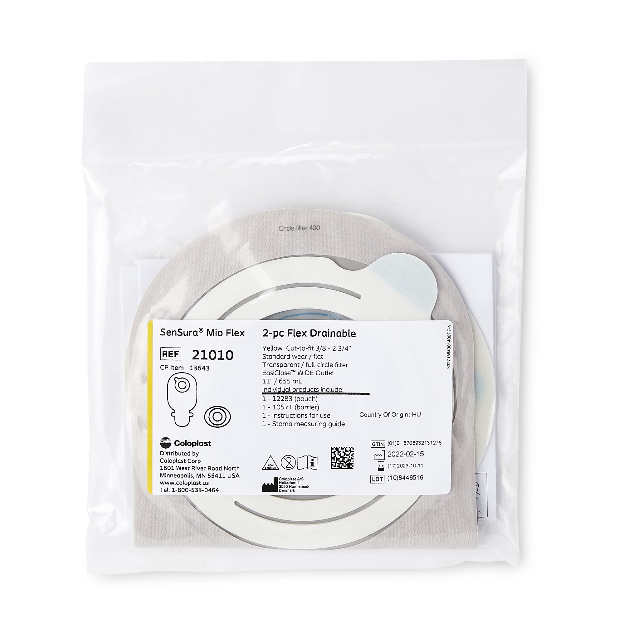 SenSura Mio Ostomy Pouch 21010 by Coloplast