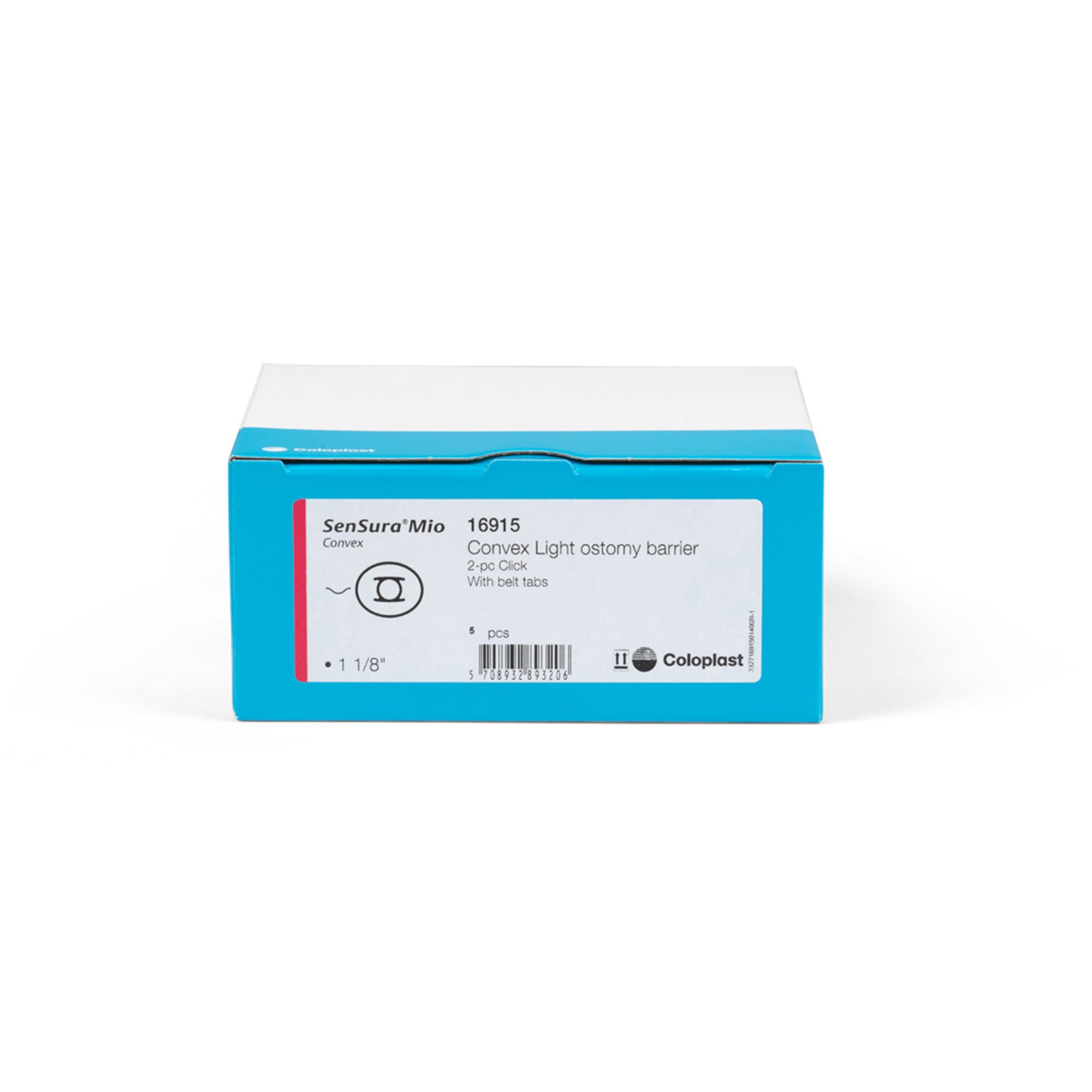 Coloplast - 16915 SenSura® Mio Click Convex Light Ostomy Barrier