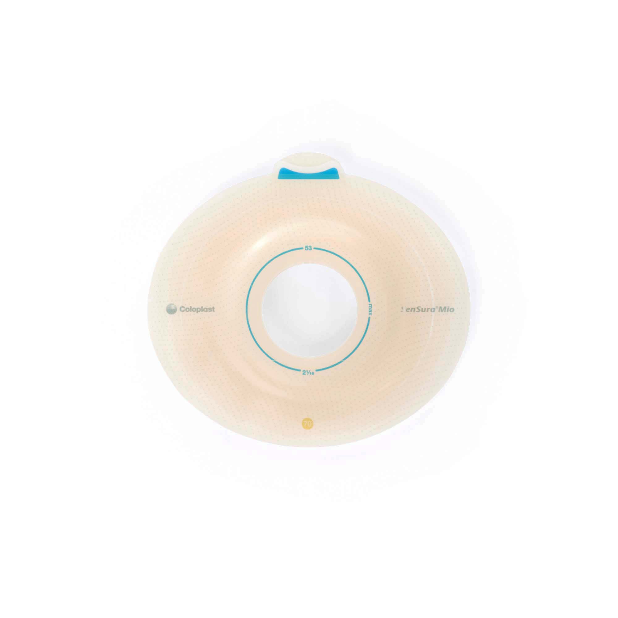 Coloplast 16933 - SenSura® Mio Click Convex Light Ostomy Barrier, 38 mm Stoma Opening, Yellow - 5/Box