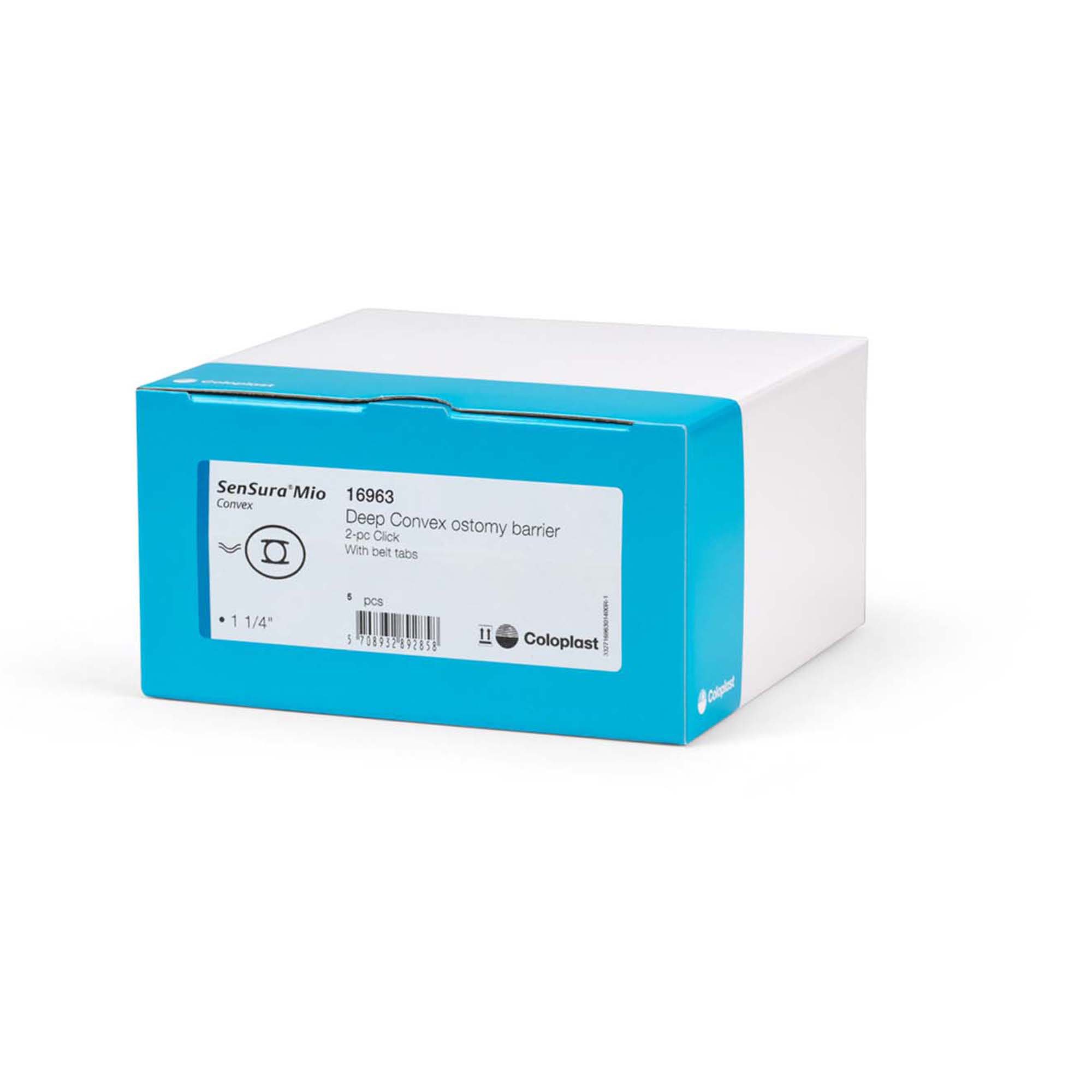 Coloplast - 16963 SenSura® Mio Click Convex Deep Ostomy Barrier