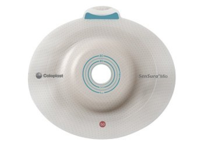Coloplast 16974 - SenSura® Mio Click Convex Deep Ostomy Barrier, 41 mm Stoma Opening, Yellow Match - 5/Box