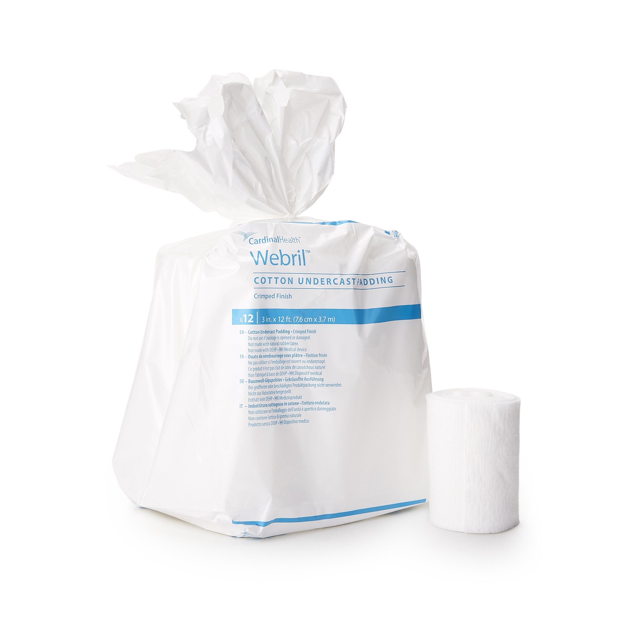 Cardinal - 3489 Webril Undercast Cotton Cast Padding