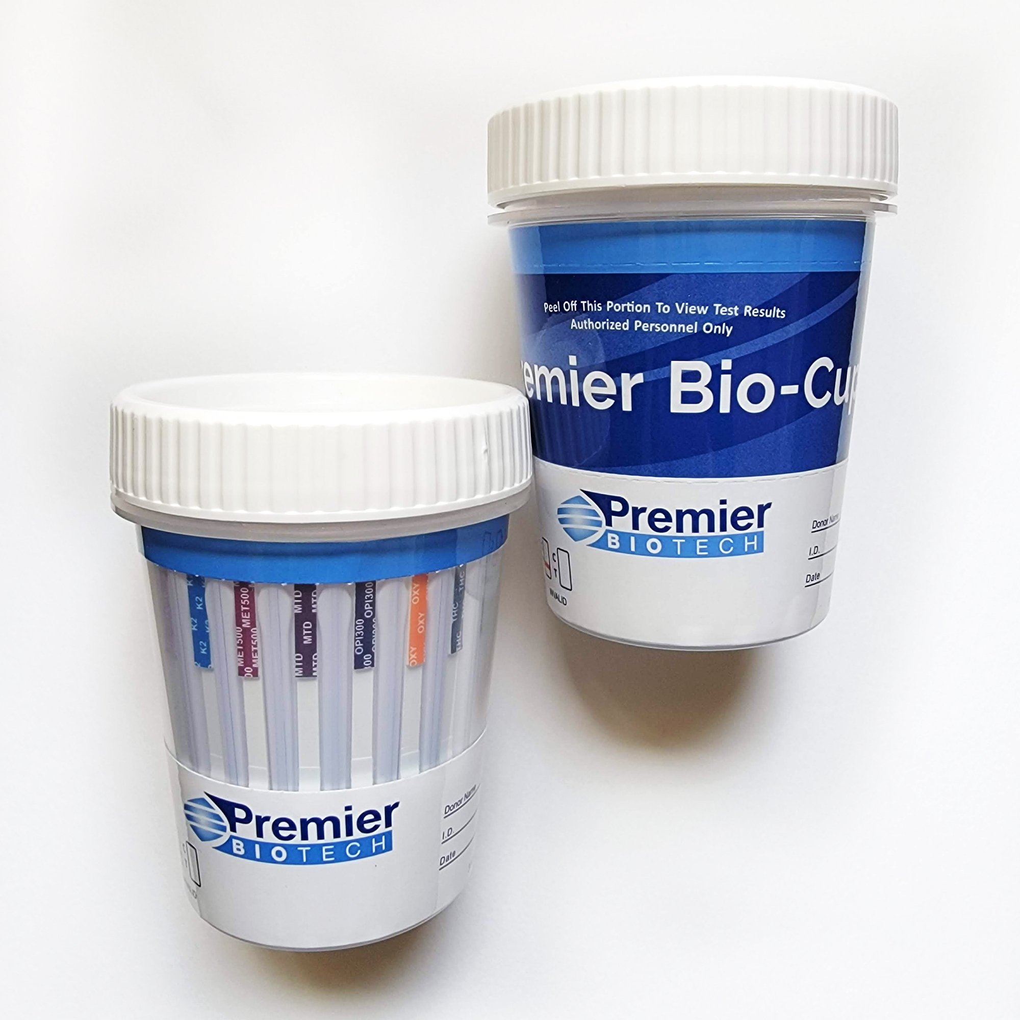 Premier Biotech PCA-12CW-LC - Premier Bio-Cup 12-Drug Panel Drugs of Abuse Test - 25/Case